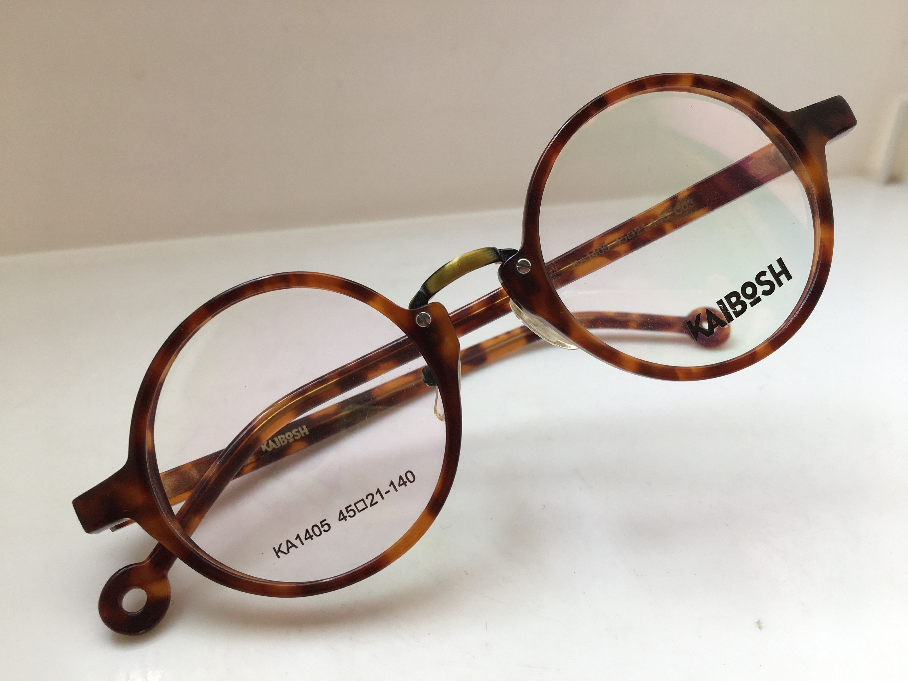 Other Kaibosh Ivy League Round Tortoise Eyeglasses Frame Size ONE SIZE - 5 Thumbnail