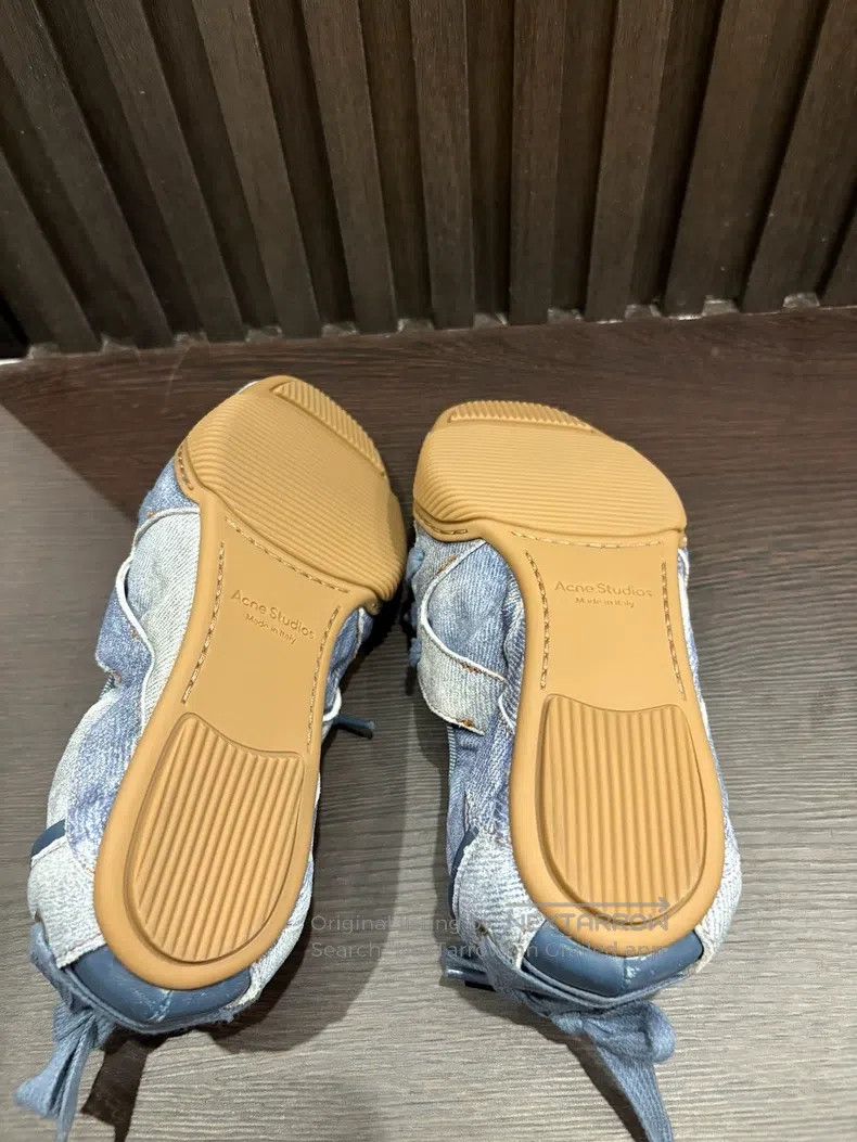 Acne Studios Acne Studios Calf Leather Round-Toe Lace-Up Casual Ballet Size US 5.5 / IT 35.5 - 3 Thumbnail