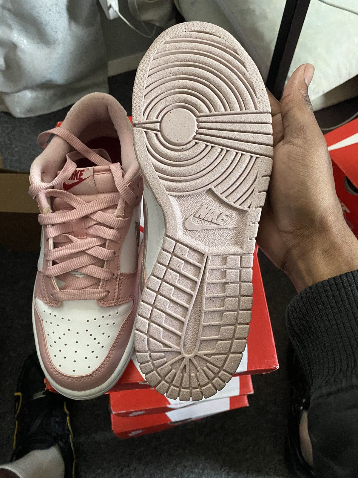 Nike Nike dunk low Pink Velvet Size US 7 / IT 37 - 5 Thumbnail