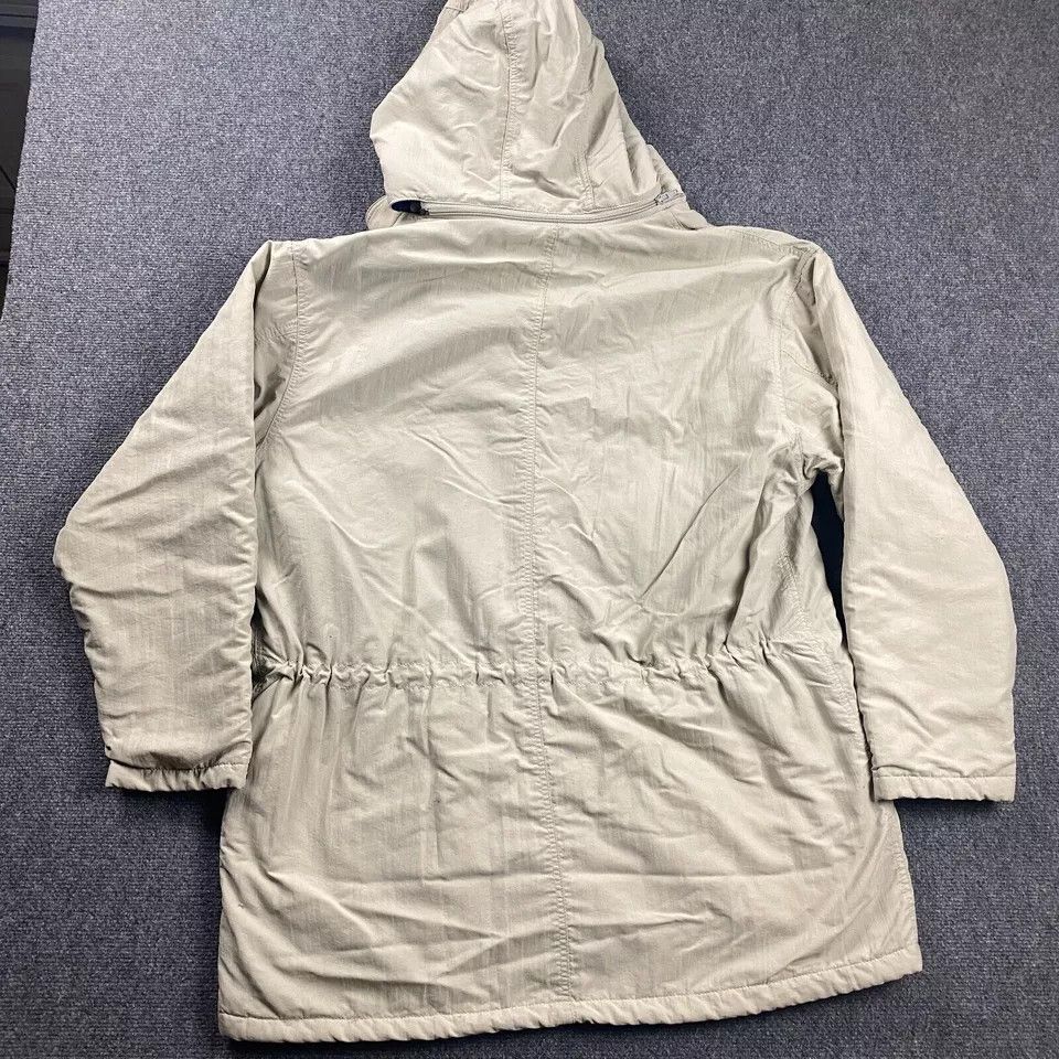 Eddie Bauer × Vintage Vintage Eddie Bauer Jacket Large Beige Parka Hooded Mens Size US L / EU 52-54 / 3 - 7 Thumbnail