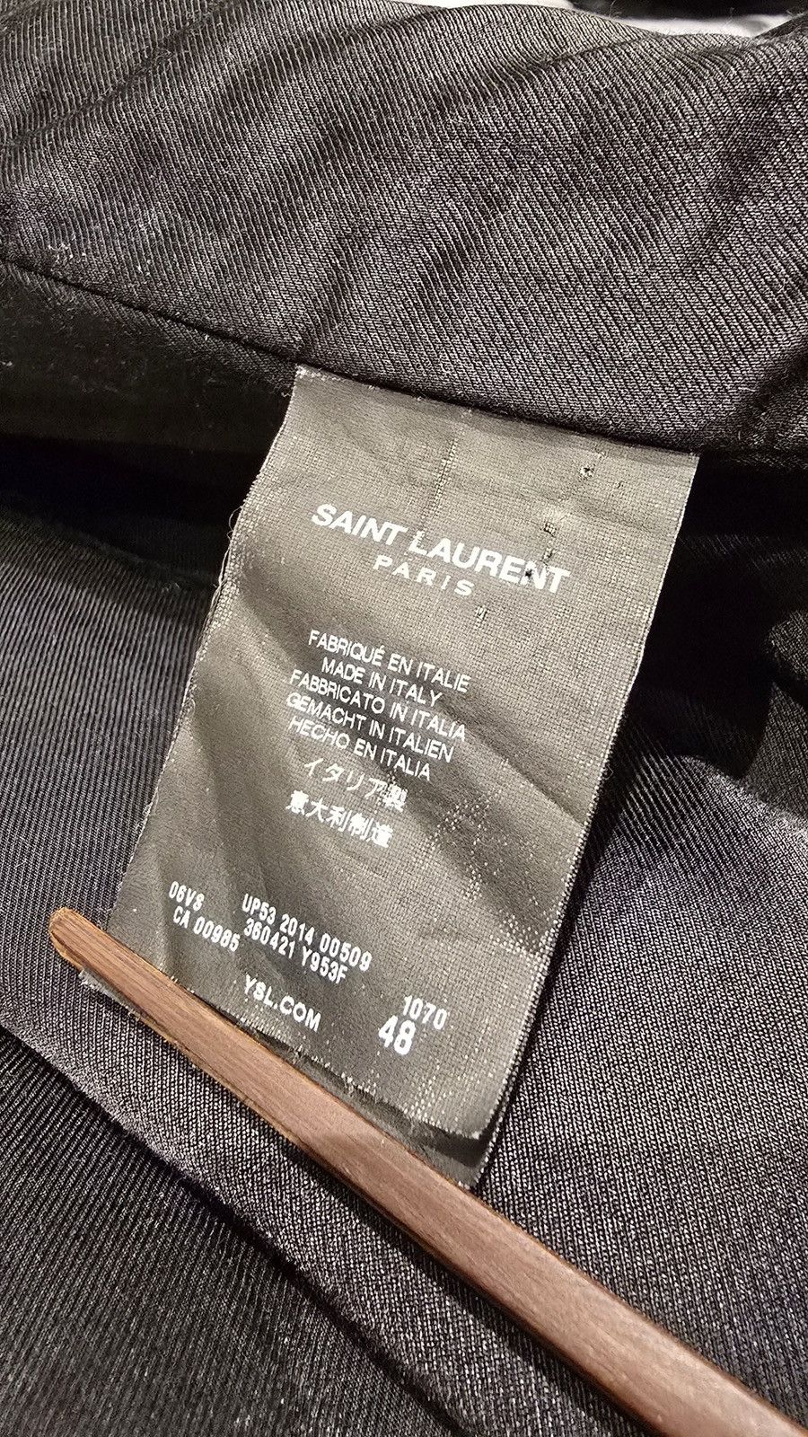 Saint Laurent Paris Saint Laurent 14 FW Houndstooth Teddy Jacket Size US M / EU 48-50 / 2 - 5 Thumbnail