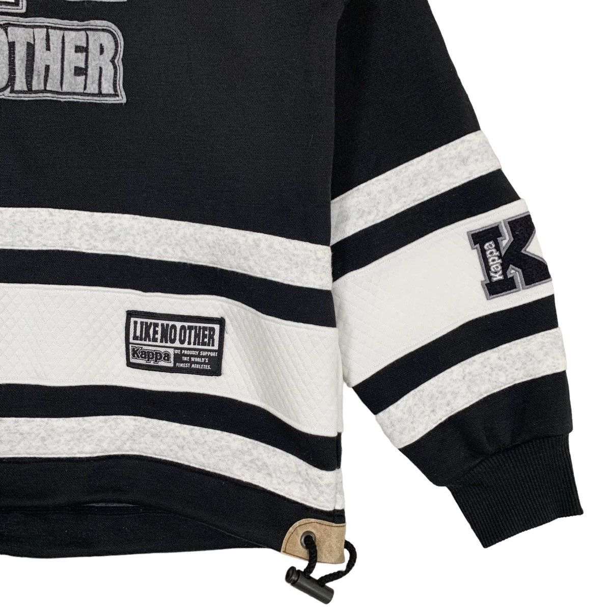 Kappa × Vintage Vintage 90 Kappa Like No Other Half Button Sweatshirt Size M Size US M / EU 48-50 / 2 - 6 Thumbnail