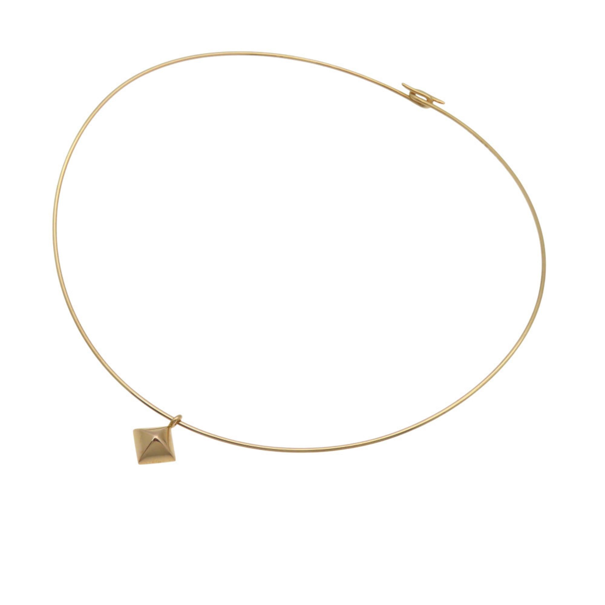Hermes Like new Hermès Collier de Chien 750PG Omega necklace in 18K pink gold (8.4g) Jewelry 0912HERMES Size ONE SIZE - 1 Thumbnail