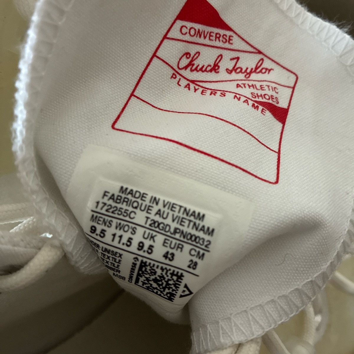 Converse × Kim Jones BRAND NEW! CONVERSE x KIM JONES Chuck Taylor Size US 9.5 / EU 42-43 - 15 Thumbnail