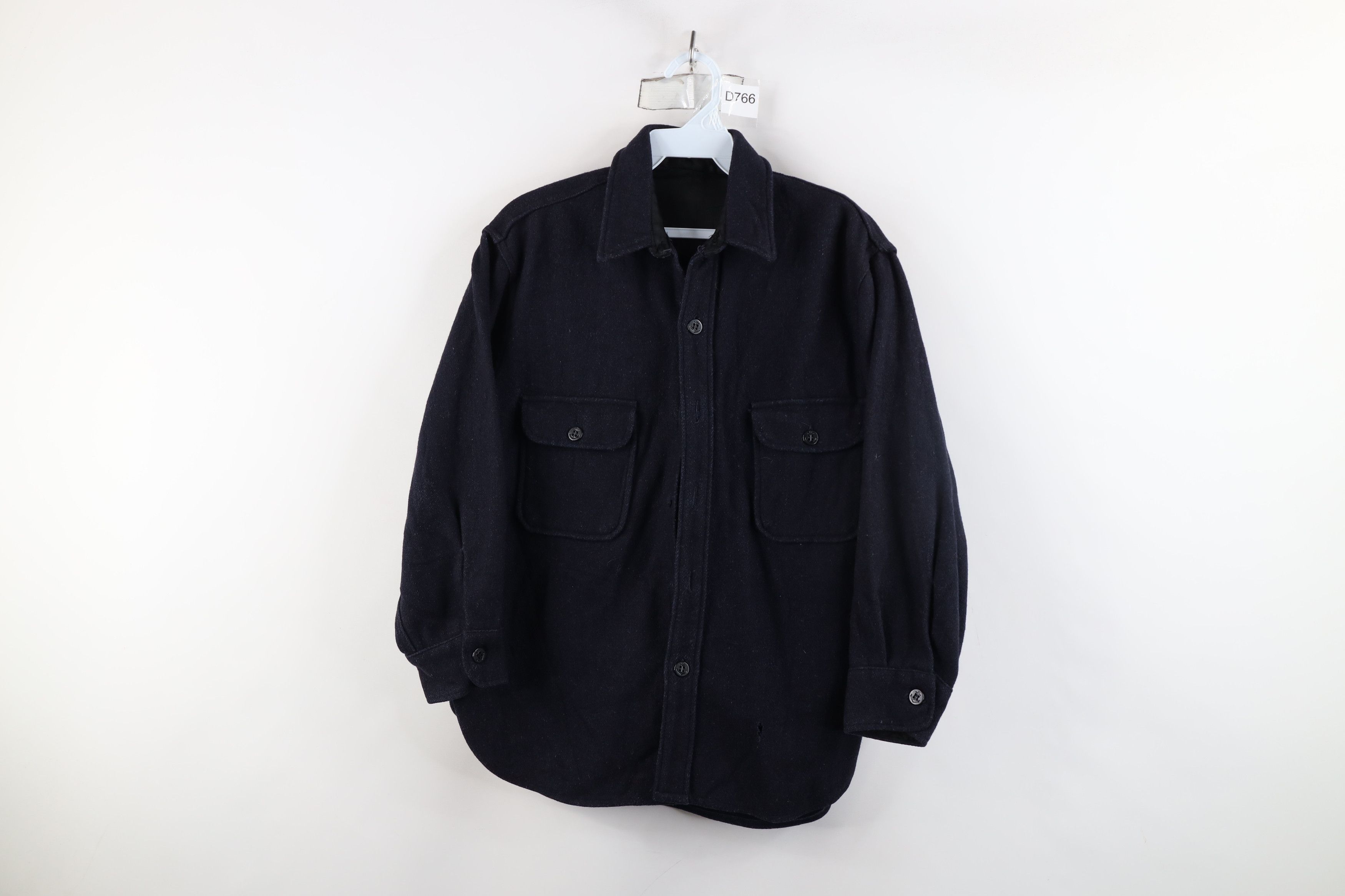 Stussy × Vintage Vintage 90s Stussy Outer Gear Wool CPO