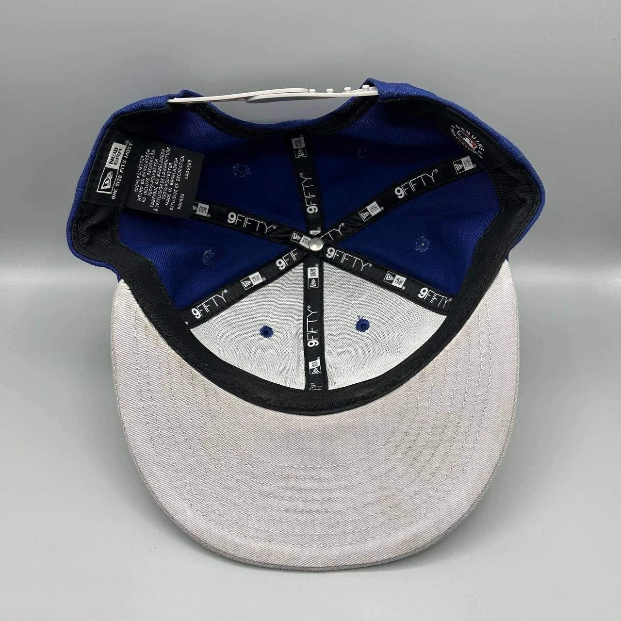 New Era Los Angeles LA Dodgers Hat Men Embroidered MLB Snap Back Size ONE SIZE - 2 Thumbnail