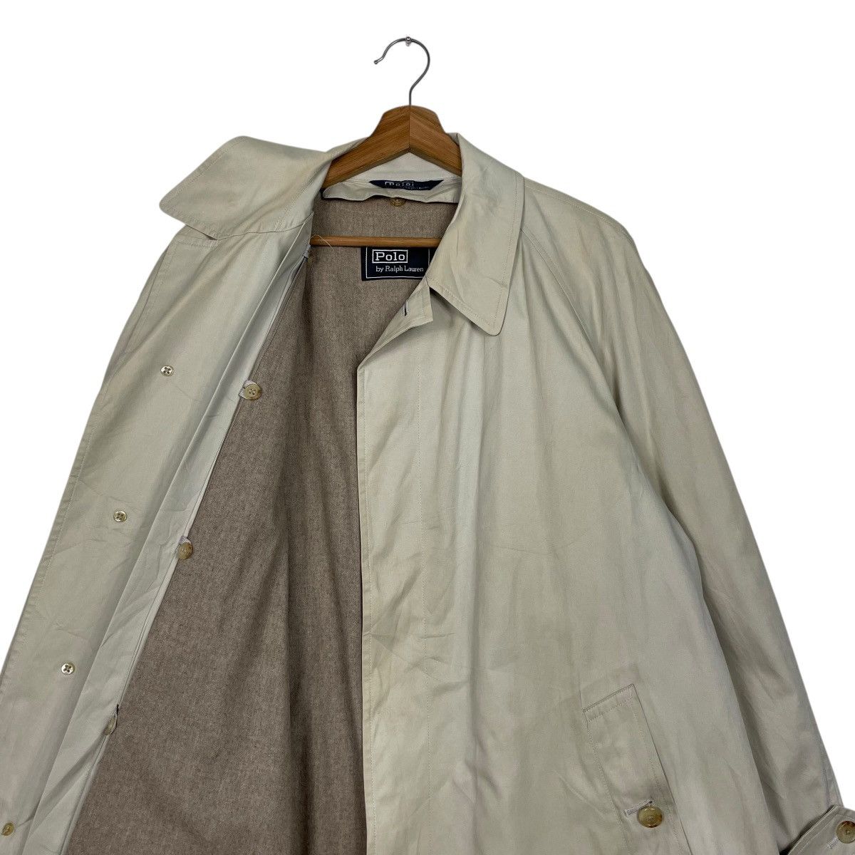 Polo Ralph Lauren Vintage Polo Ralph Lauren Trenchcoat Size US L / EU 52-54 / 3 - 11 Thumbnail
