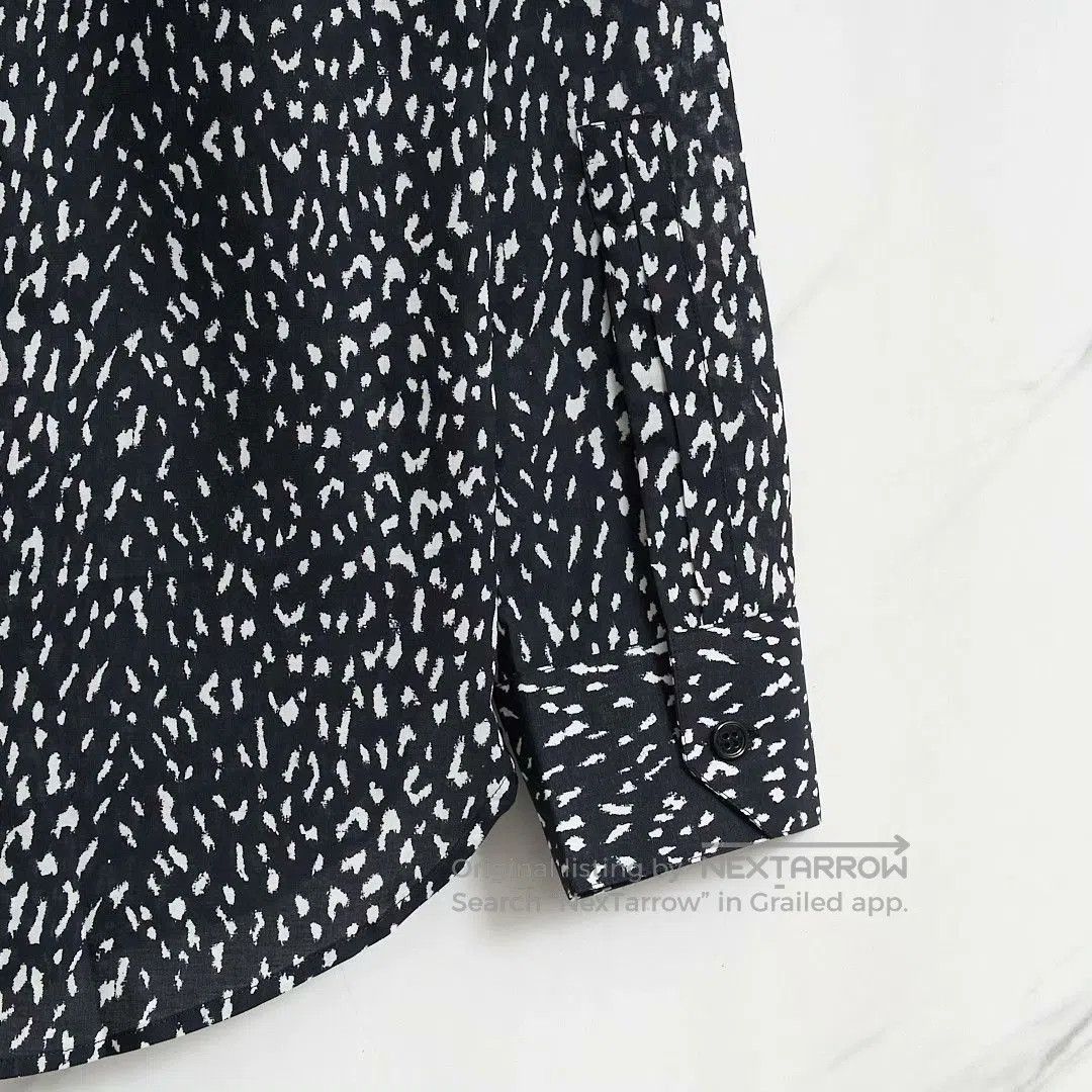 Saint Laurent Paris Saint Laurent Men's Polka Dot Long-Sleeve Shirt. Size US XS / EU 42 / 0 - 5 Thumbnail