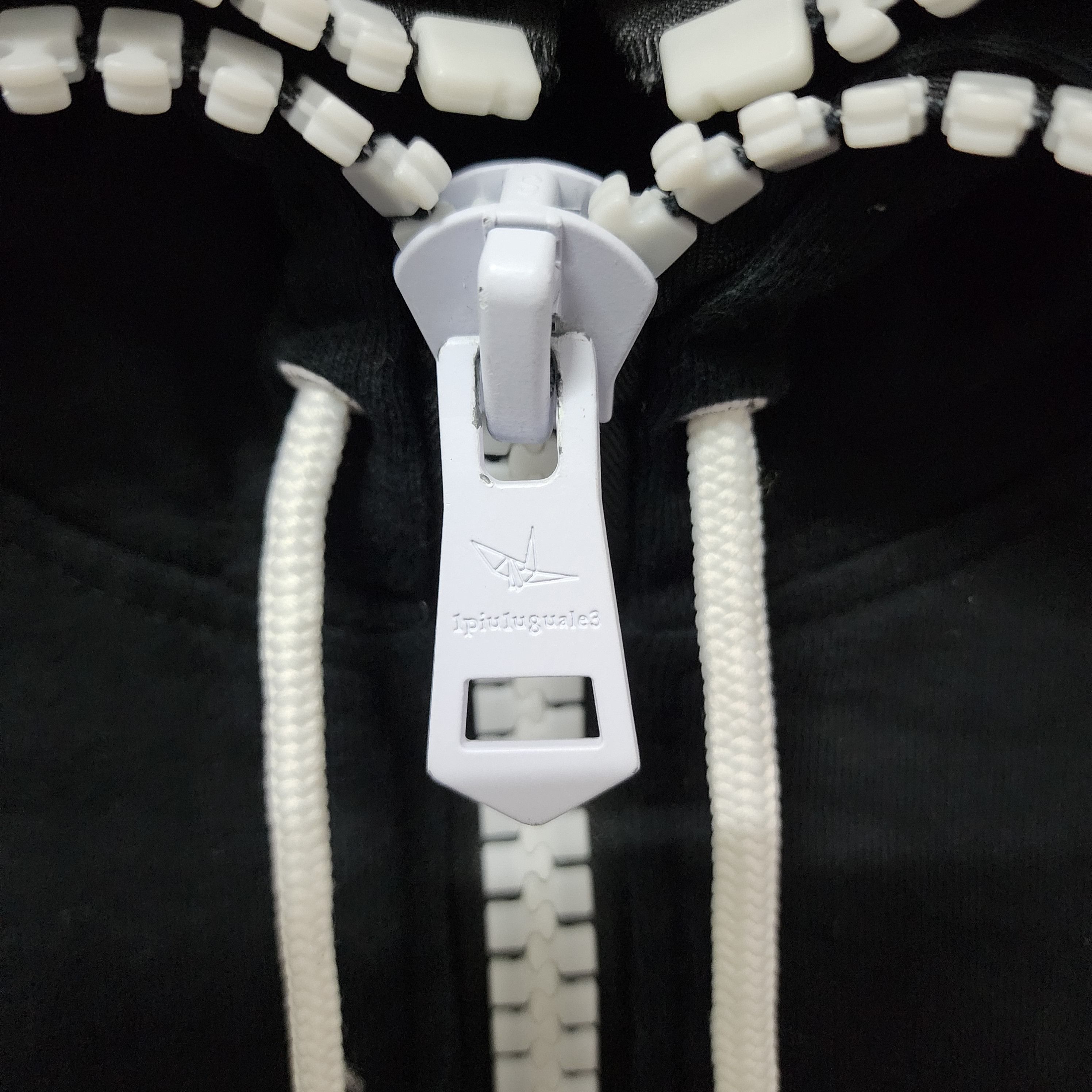 Japanese Brand 1PIU1UGUALE3 Designer Full Big Zipper Sweater Size L / US 10 / IT 46 - 7 Thumbnail