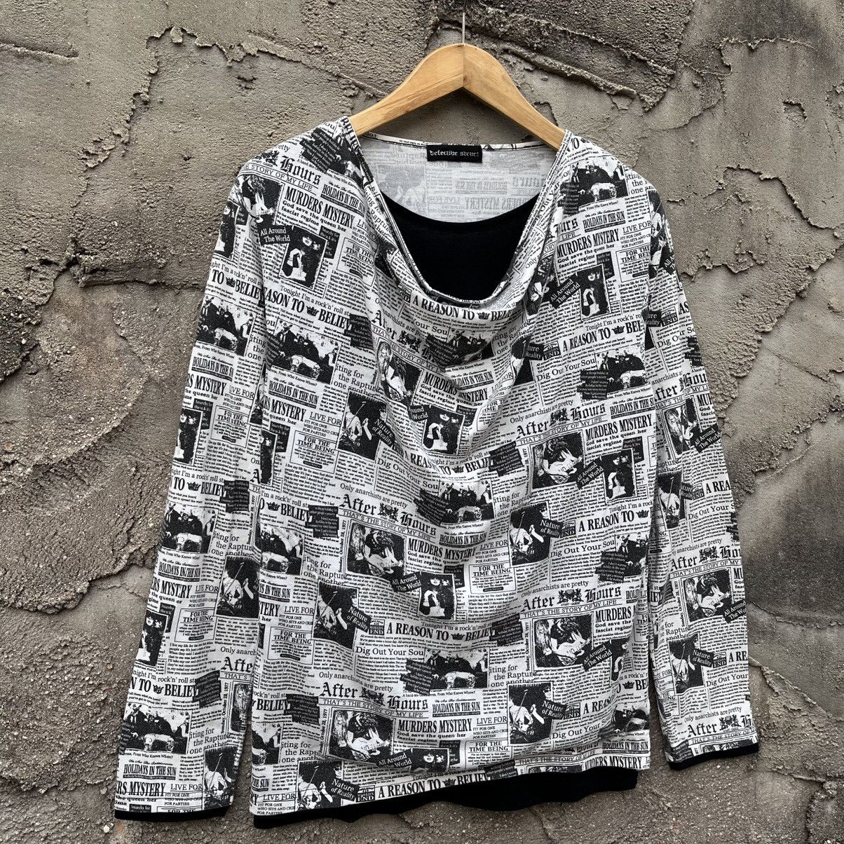 Japanese Brand Defective struct poem anarchy double layer like a hysteric Size US L / EU 52-54 / 3 - 2 Thumbnail