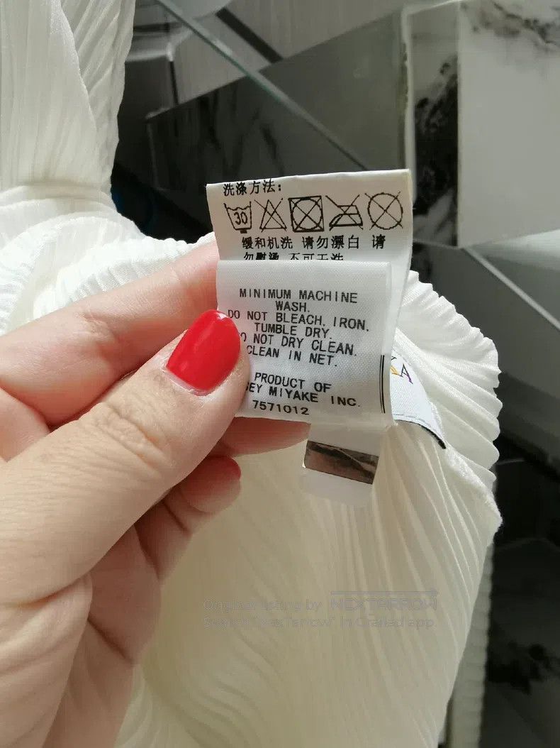 Issey Miyake Issey Miyake Pure White Dress Size L / US 10 / IT 46 - 5 Thumbnail