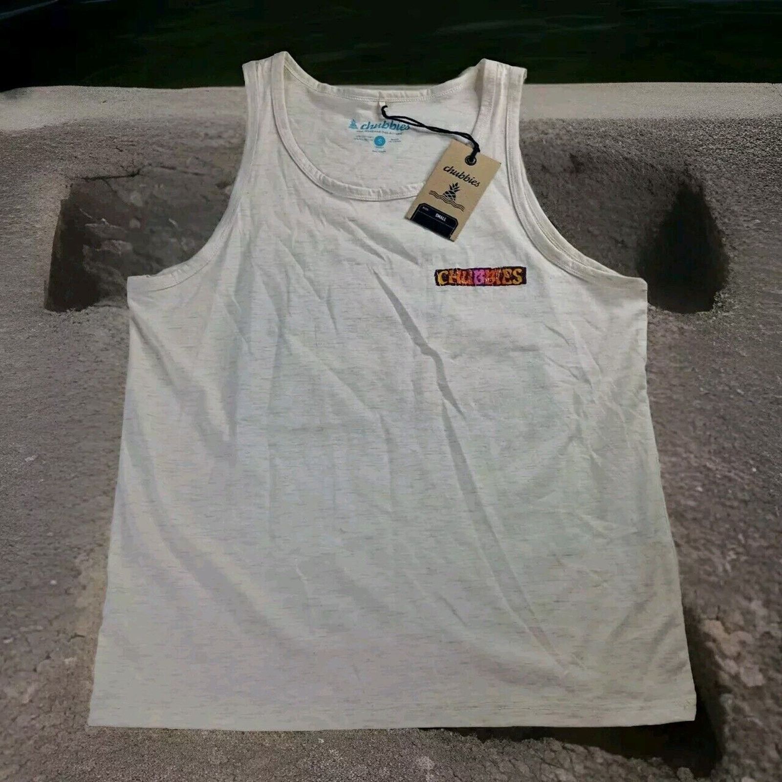 Chubbies Chubbies Men's The Wind Slammer Tank Top Sunset Waves Size S Size US S / EU 44-46 / 1 - 1 Thumbnail