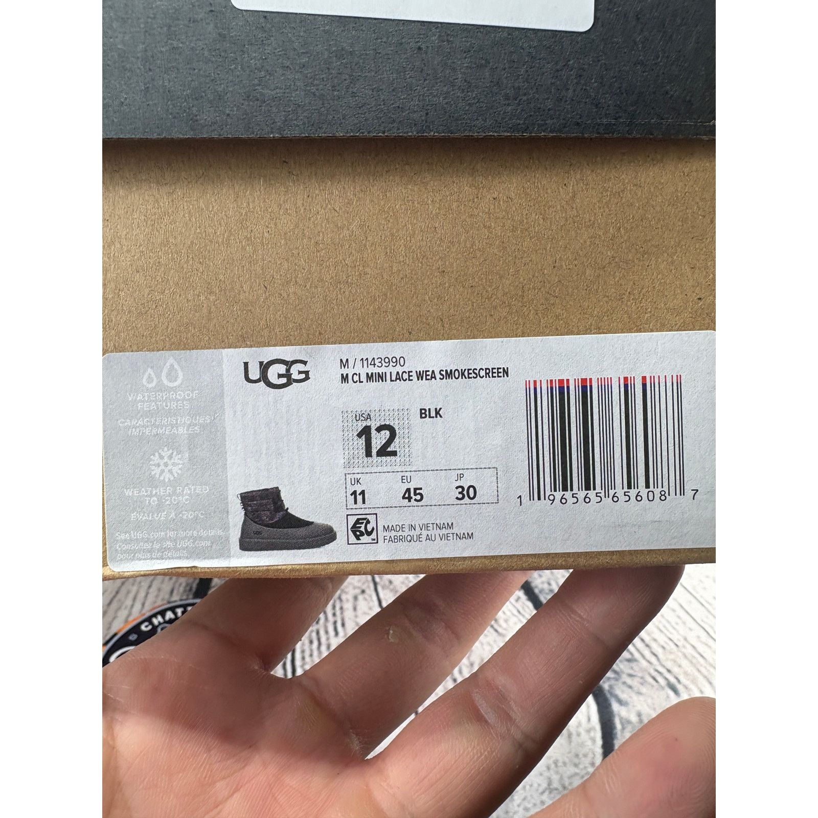Ugg UGG Classic Mini Lace WEA Smokescreen Boots Guard Mens 12 Size US 12 / EU 45 - 9 Thumbnail