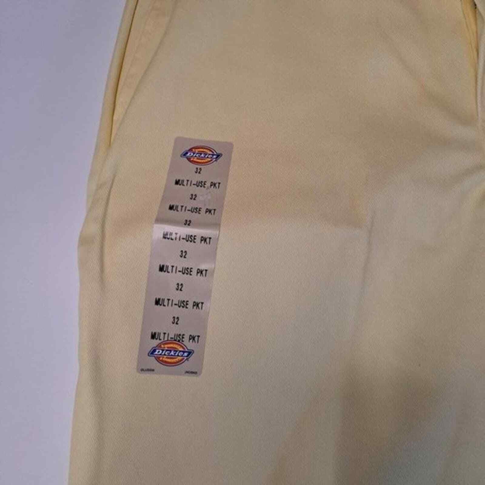 Dickies Brand New Yellow Dickies Multi Pocket Shorts Size 32 Size US 32 / EU 48 - 3 Thumbnail