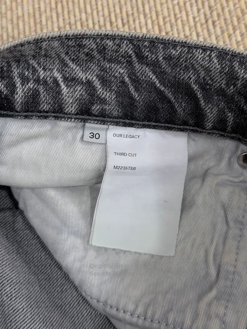 Our Legacy Our Legacy Light Grey Loose Fit Jeans Size US 30 / EU 46 - 5 Thumbnail