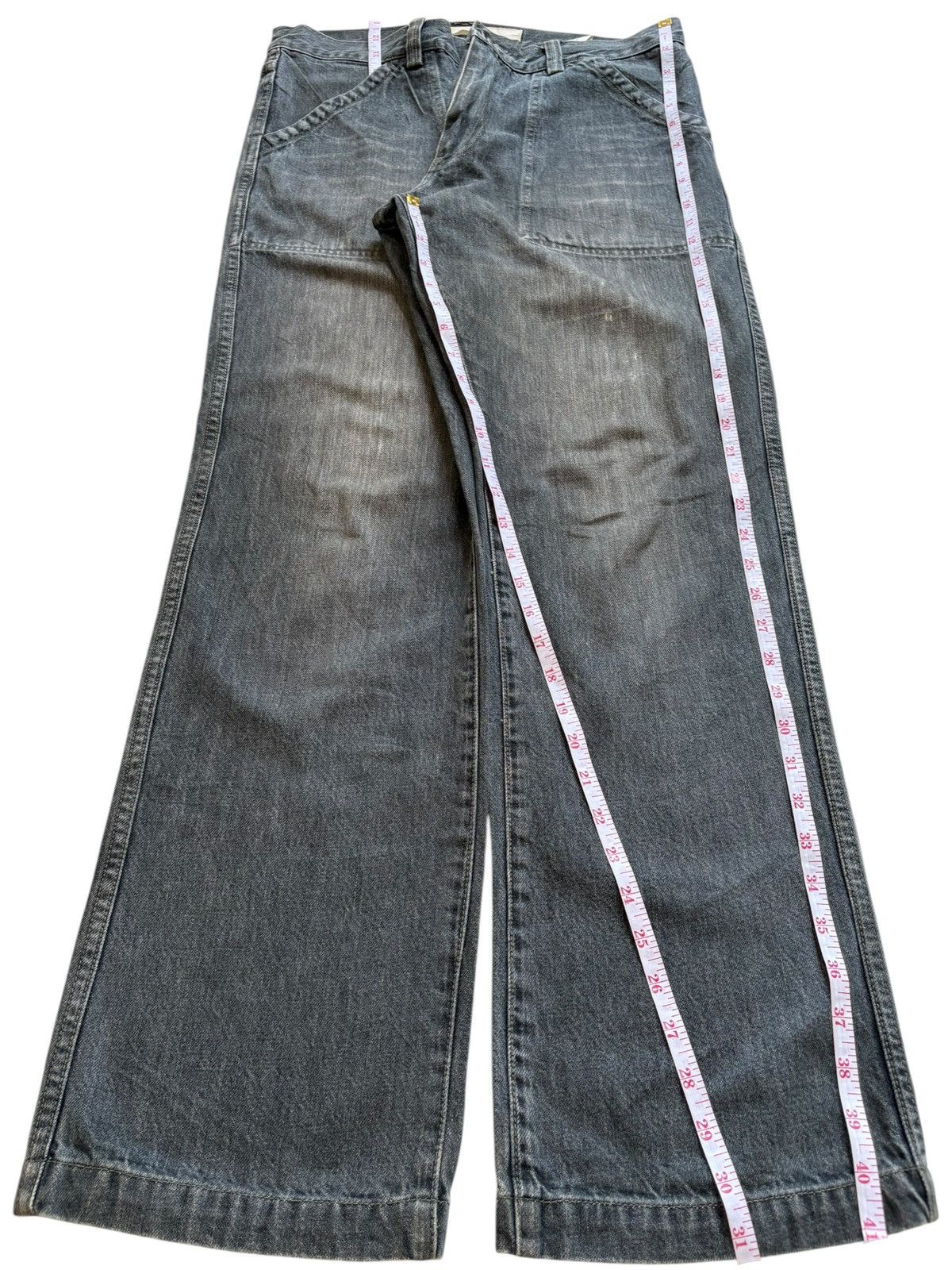 Gap Vintage GAP Army Black Wash Loose Baggy Jeans Size US 33 - 13 Thumbnail