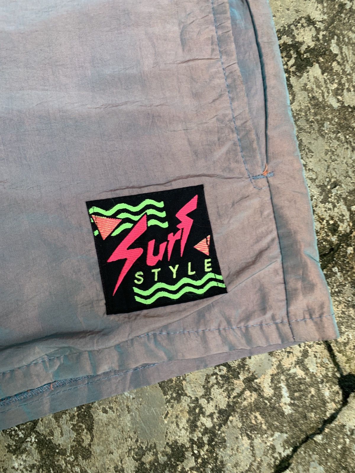 1990s Surf Style USA Iconic Glossy Shorts