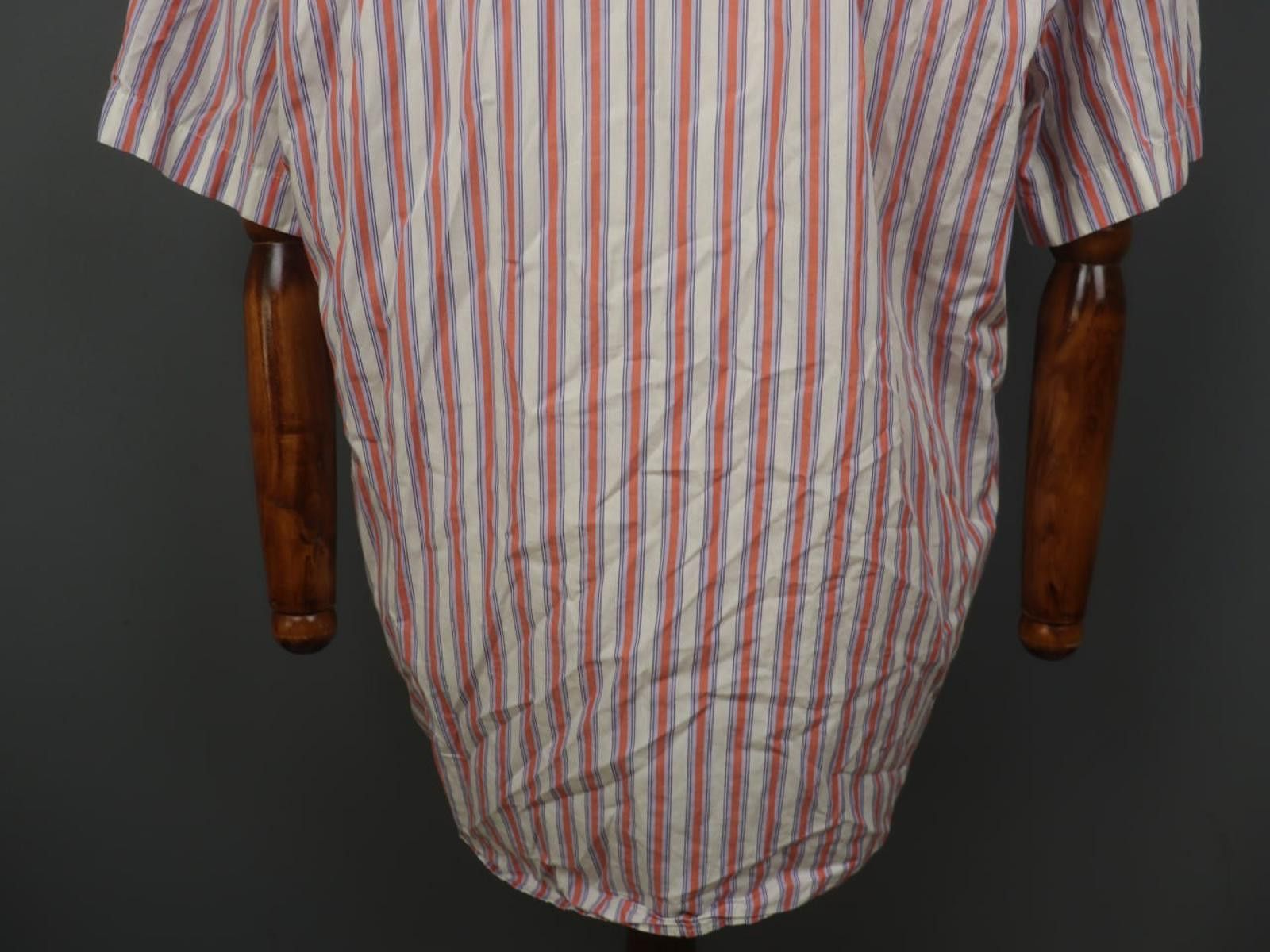 Lacoste Lacoste Multi Striped Collared Chest Button-Up Shirt Size 46 Size US M / EU 48-50 / 2 - 6 Thumbnail