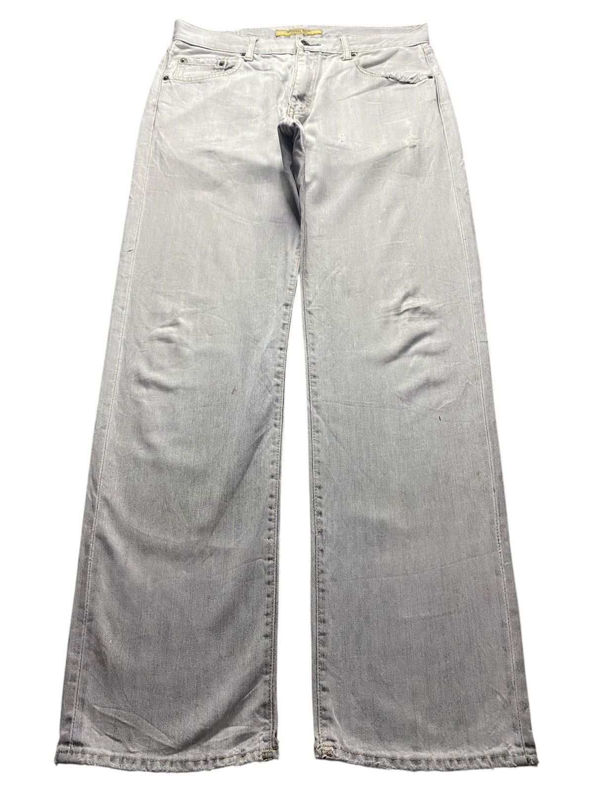Uniqlo Vintage Uniqlo S003 Denim Baggy Jeans Size US 34 / EU 50 - 1 Thumbnail