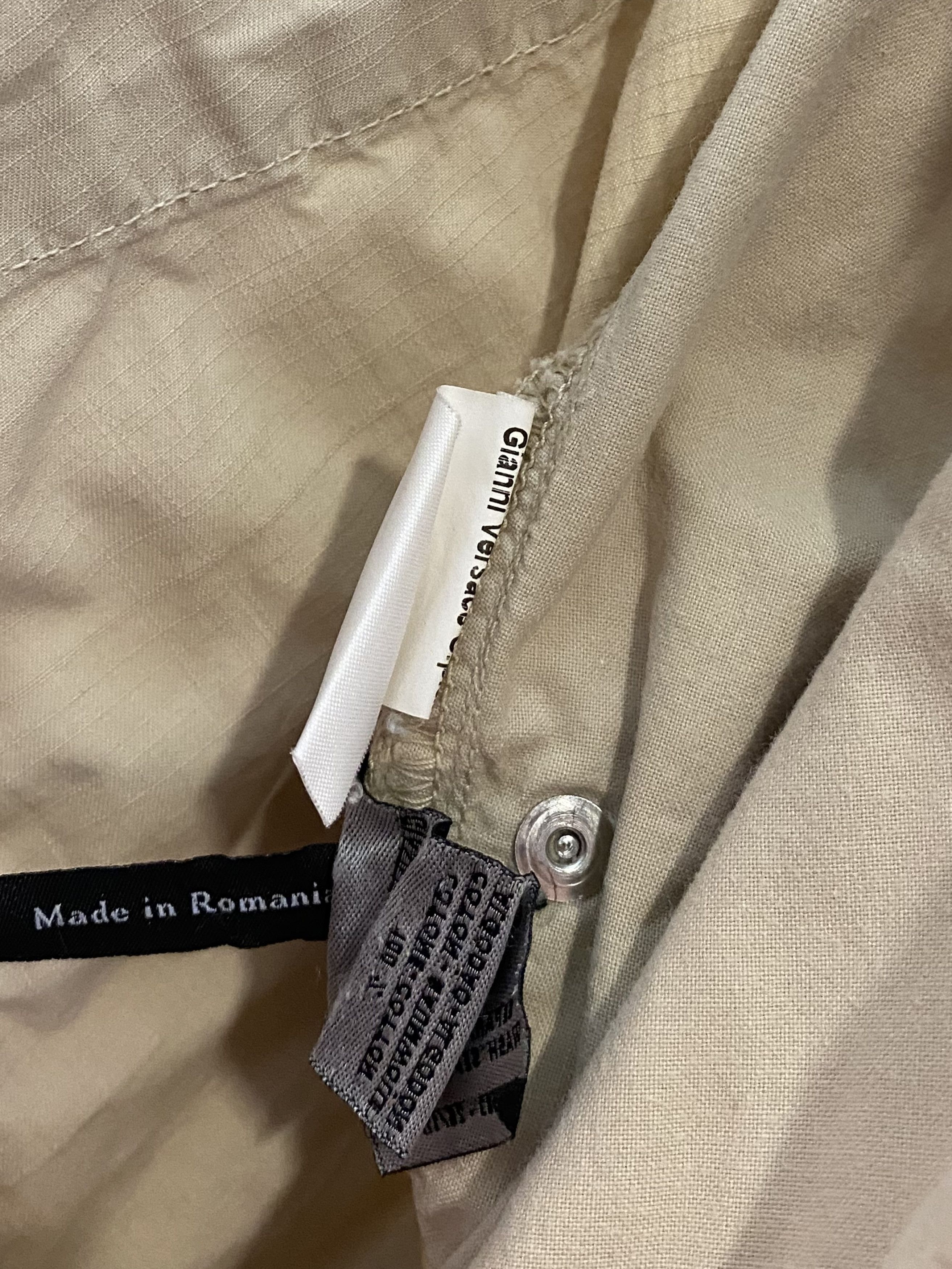 Versace Vintage VERSACE SPORT Beige Y2K Pants M445 Size US 36 / EU 52 - 13 Thumbnail
