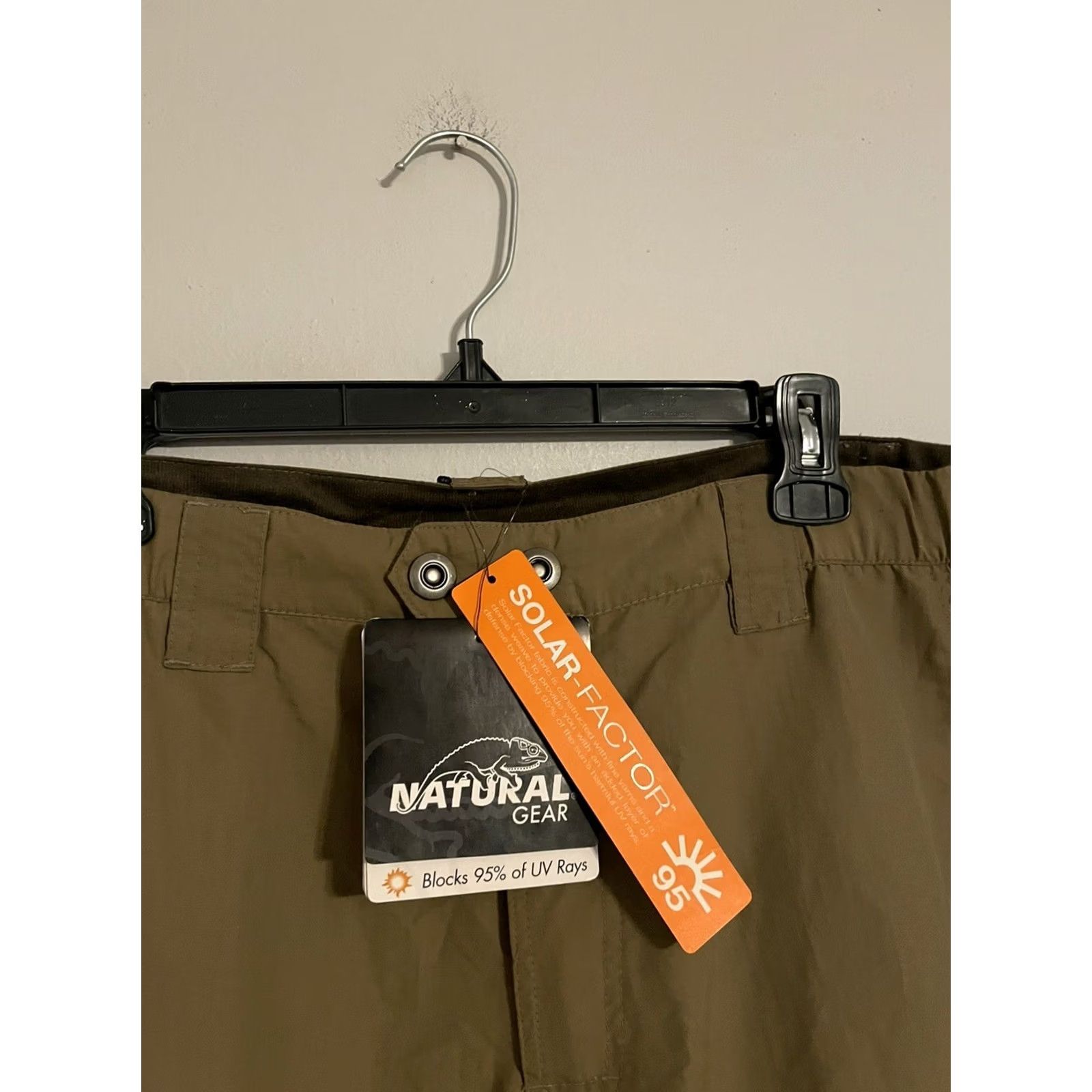 Vintage Natural Gear Sierra Convertible Nylon Pants Men's 2XL Beige Outdoors Size US 39 - 2 Thumbnail
