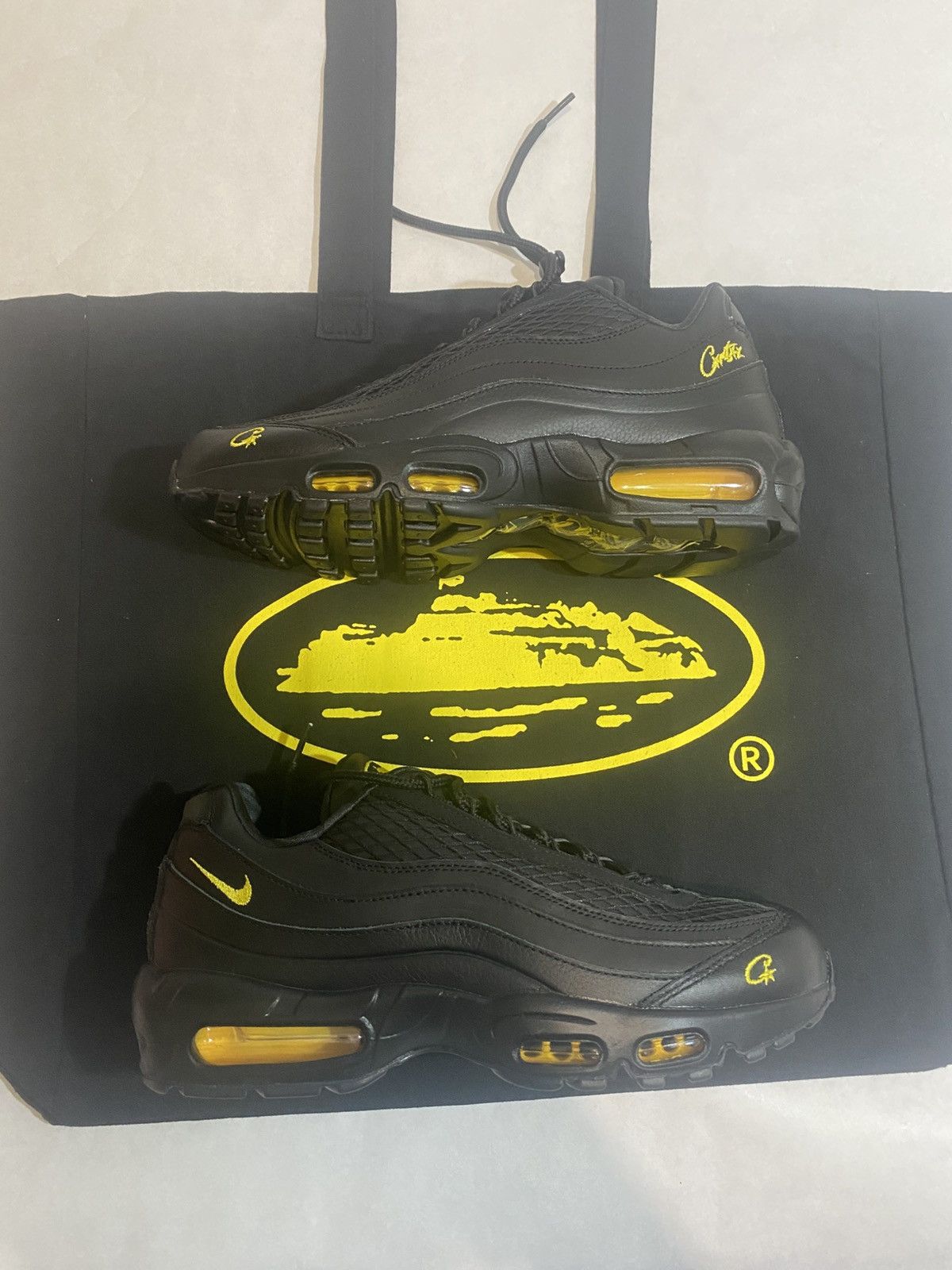 Corteiz Nike Air Max 95 X Corteiz “Honey Black” Size US 10 / EU 43 - 20 Thumbnail