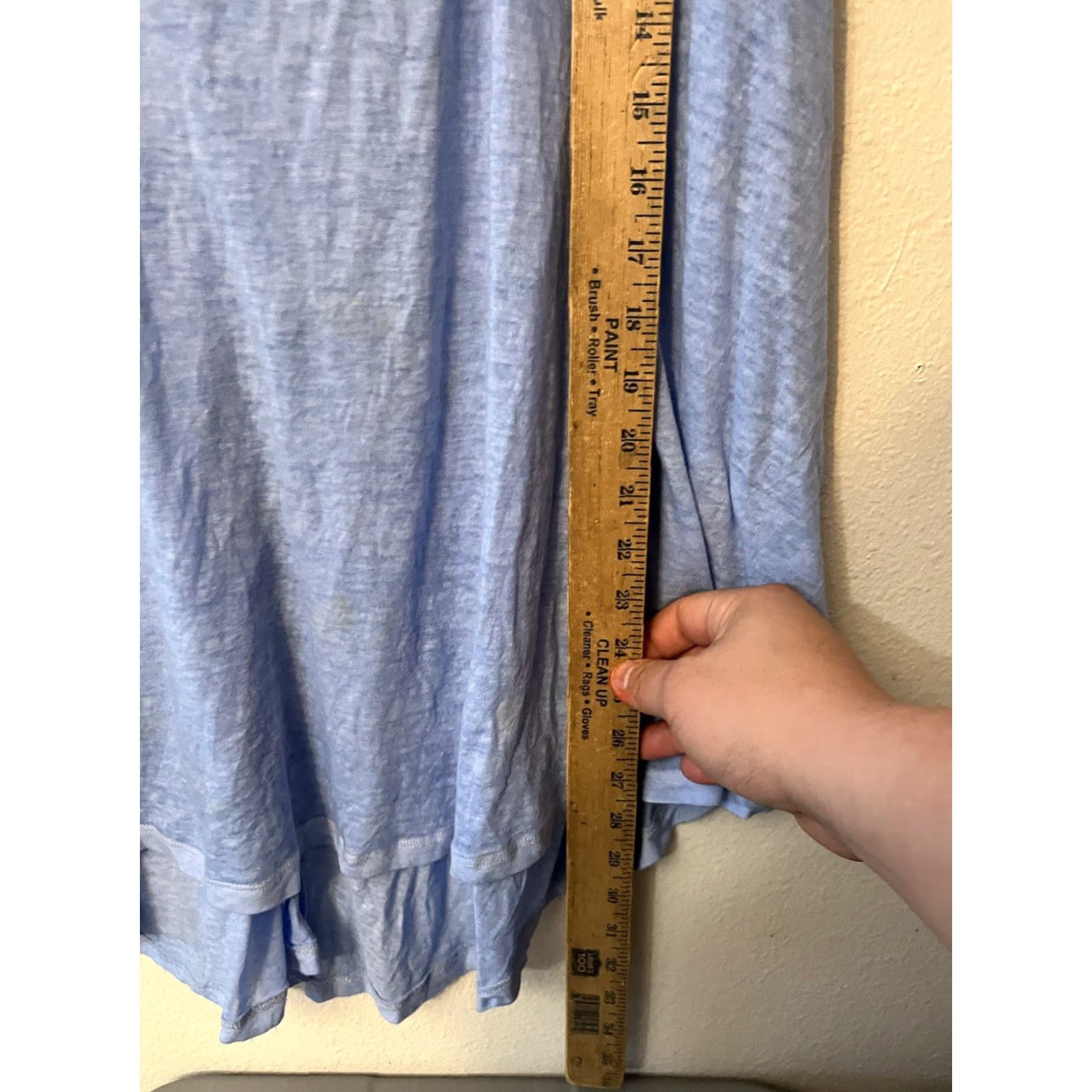 Calvin Klein Calvin Klein Women’s Performance Tank Top Sleeveless Racerback V Neck Plus 3X Blue Size XXL / US 16-18 / IT 52-54 - 4 Thumbnail