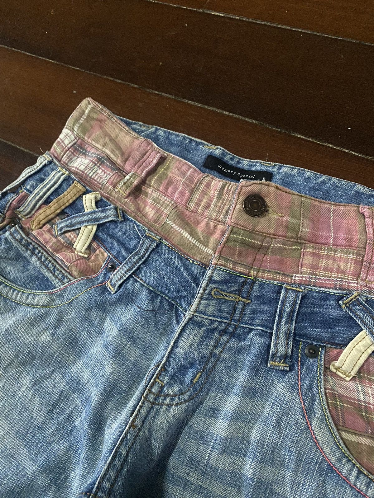 PPFM FIRE 🔥 MEMORY SPECIAL Double Waist Seditionaries Jeans Size US 33 - 8 Thumbnail