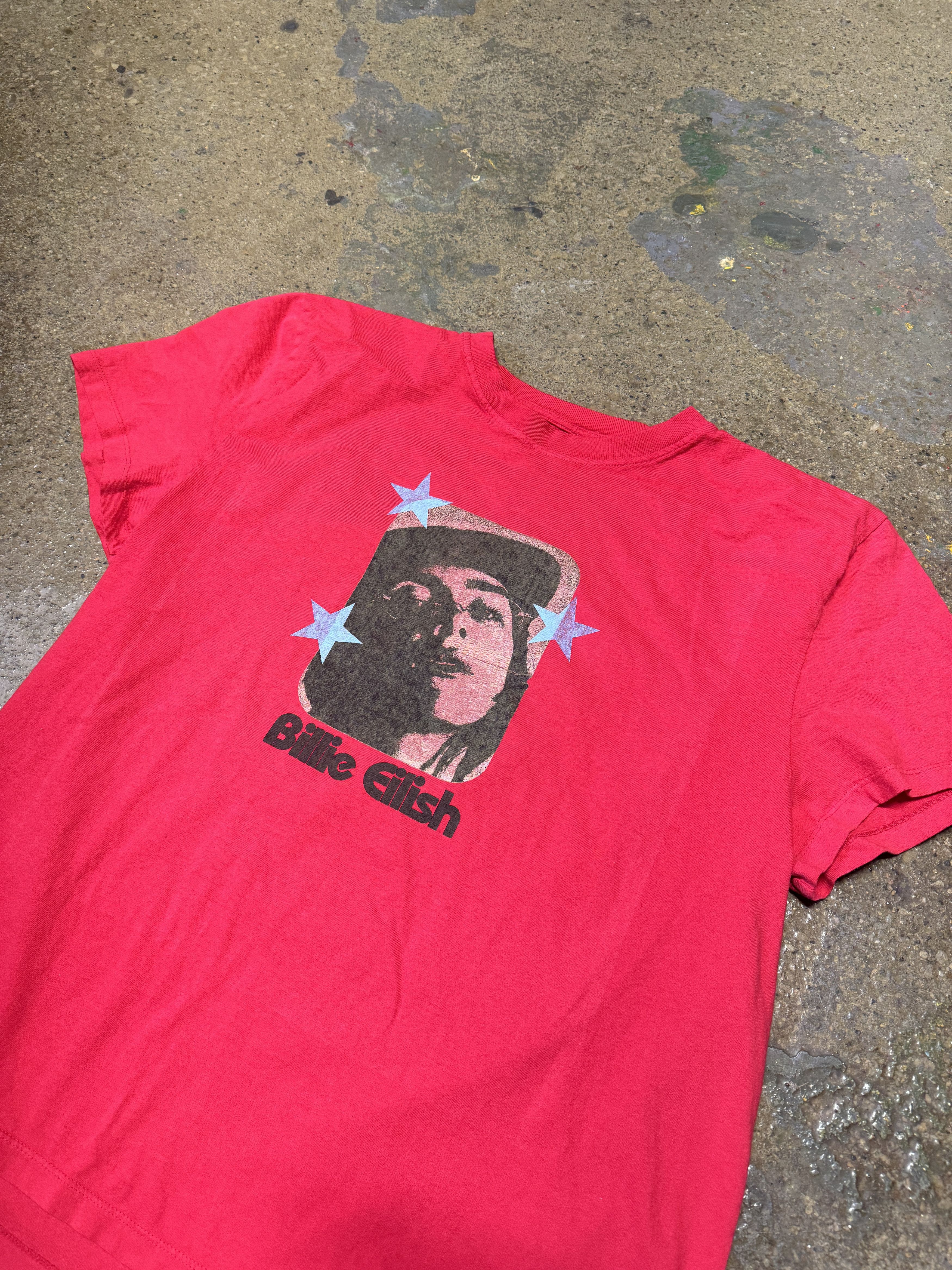 Billie Eilish Billie Eilish Dice Red Tee (SPOFITY WRAPPED EXCLUSIVE) Size US XL / EU 56 / 4 - 1 Thumbnail