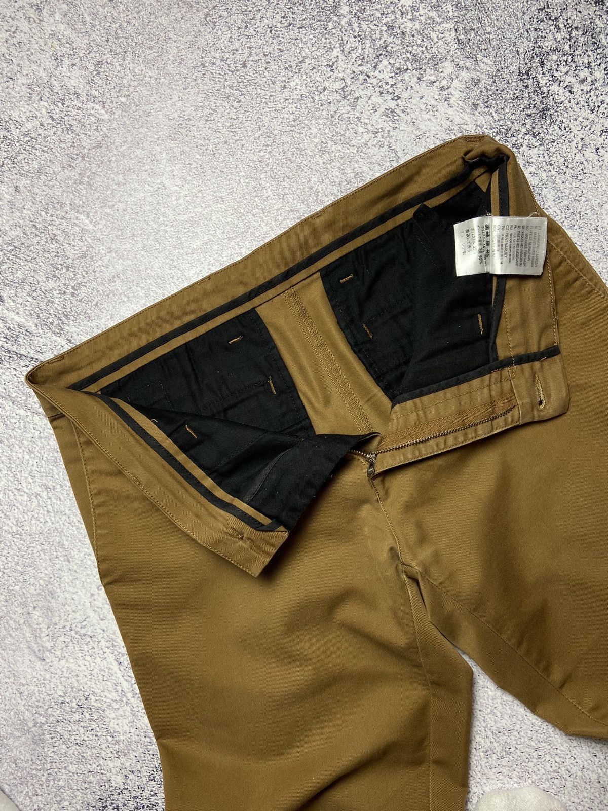 Carhartt × Designer Carhartt Sid Chinos Pants Rare Street Skate Style Fashion Size US 32 / EU 48 - 10 Thumbnail