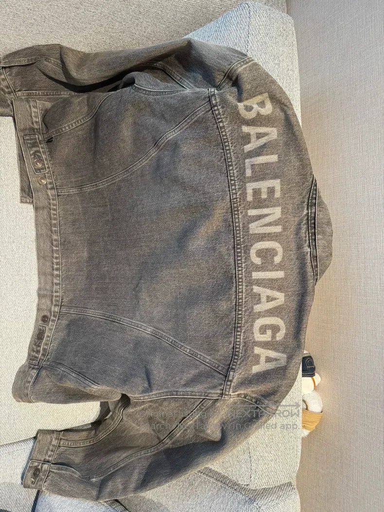 Balenciaga Balenciaga Denim Jacket Size US M / EU 48-50 / 2 - 4 Thumbnail