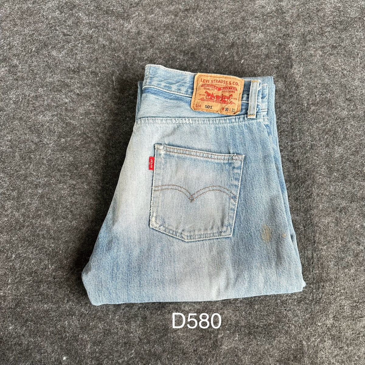 Levi's Vintage Levis 501 1966 Special Edition Denim 30x31 D580 Size US 30 / EU 46 - 22 Thumbnail