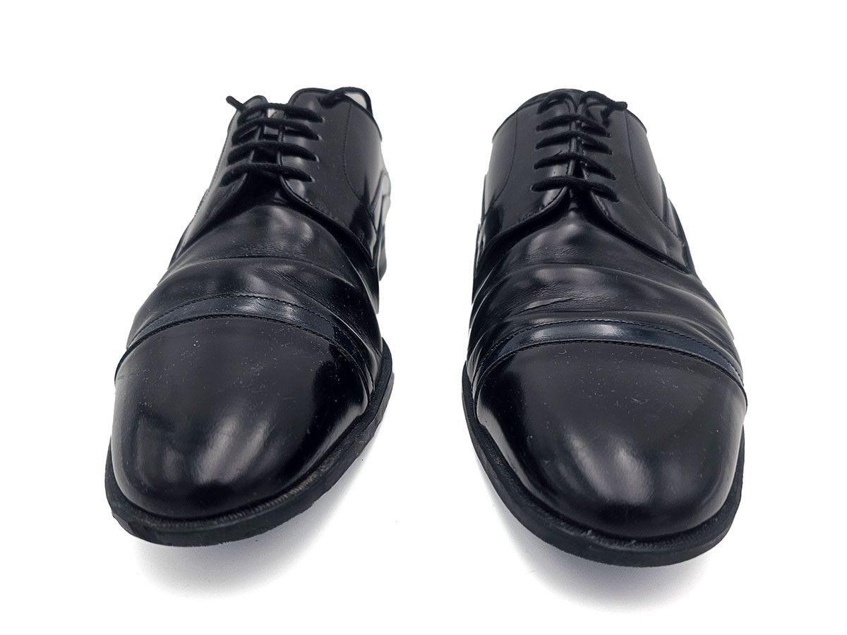 Dolce & Gabbana Dolce & Gabbana Black Leather Derby Mens Shoes US 10 EU 43 Size US 10 / EU 43 - 5 Thumbnail