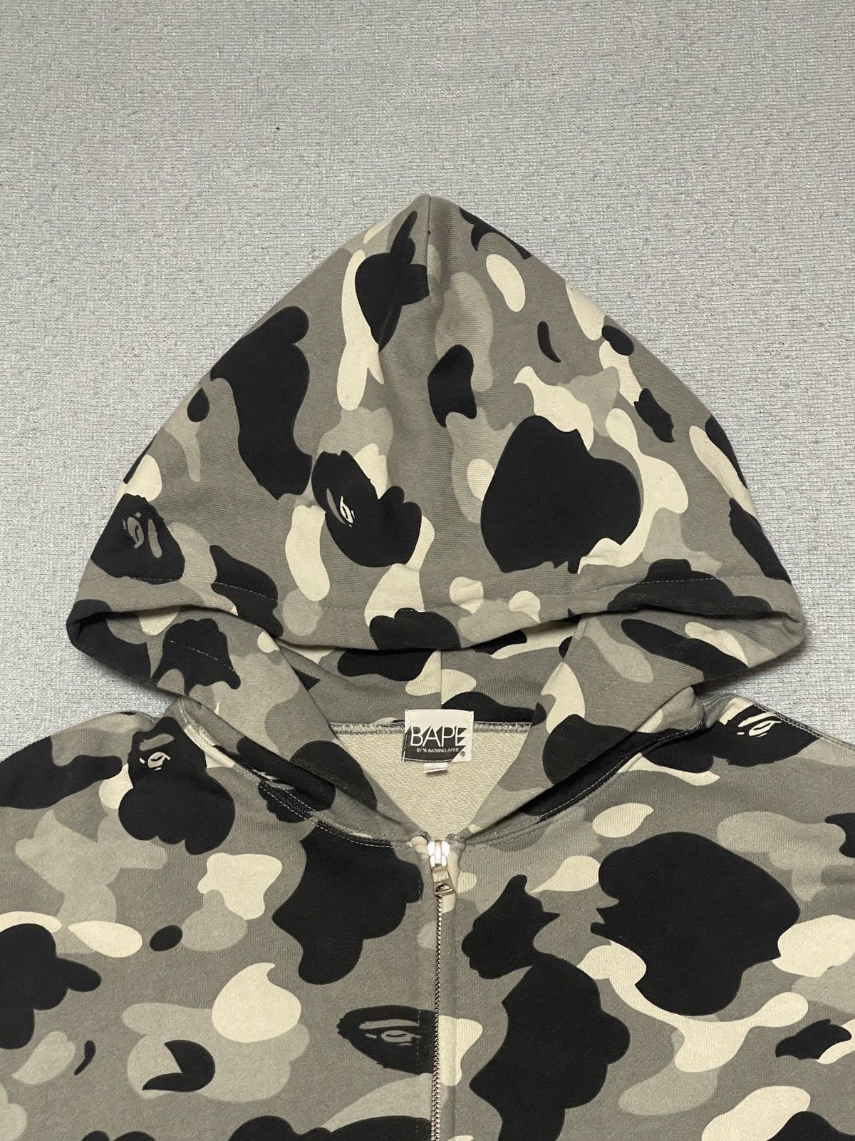Bape × Nigo Bape Silver Camo Vest Hoodie Size US XL / EU 56 / 4 - 5 Thumbnail