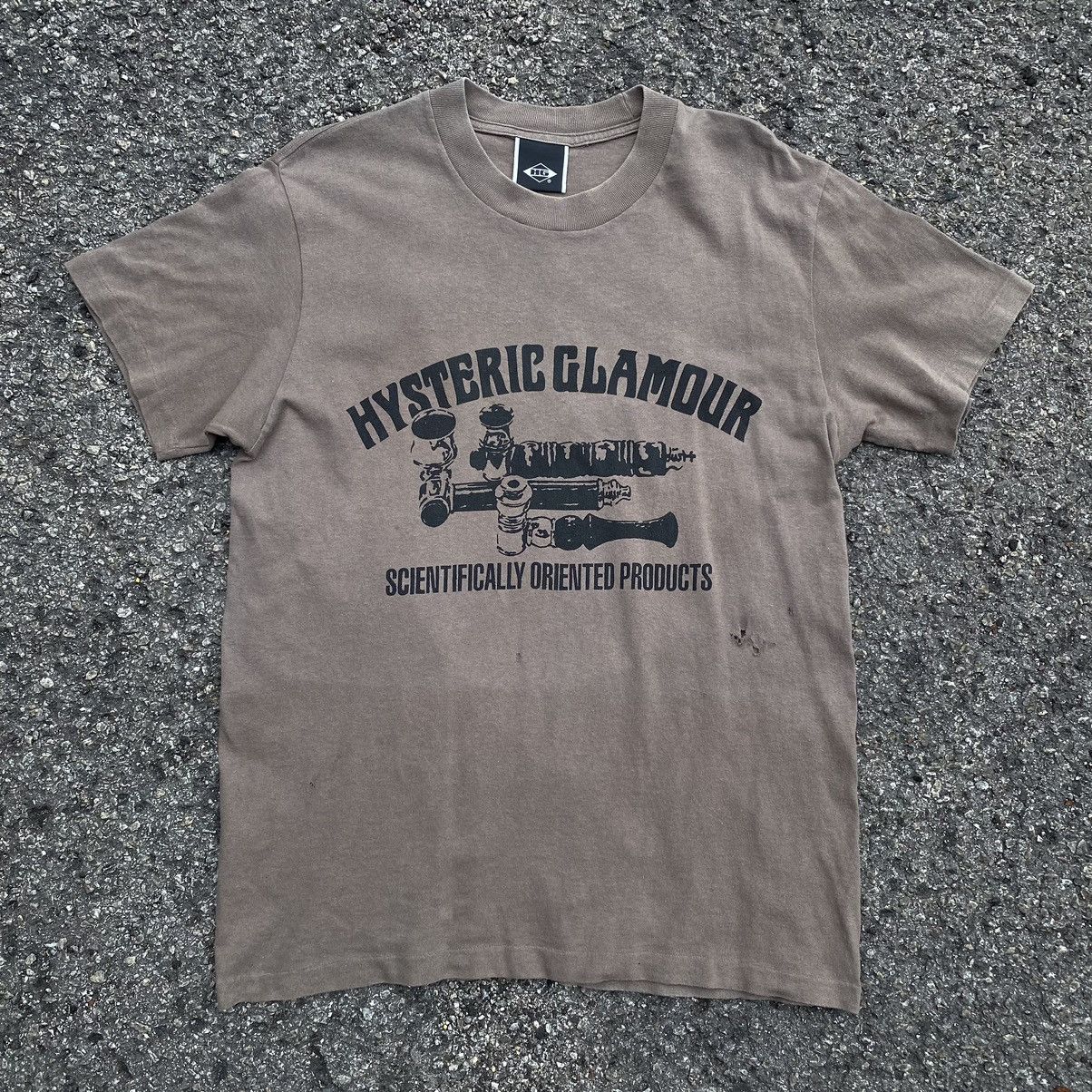 Hysteric Glamour Hysteric Glamour Scientifically Vintage Distressed Brown Size US M / EU 48-50 / 2 - 1 Thumbnail