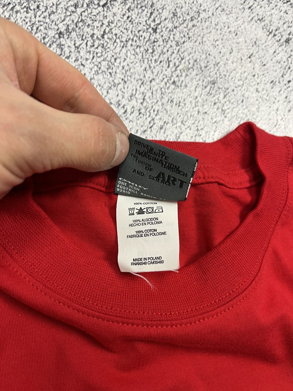 Oakley × Vintage Oakley T-shirt Vintage Big Logo Oversized Baggy Fit Y2k Size US L / EU 52-54 / 3 - 8 Thumbnail