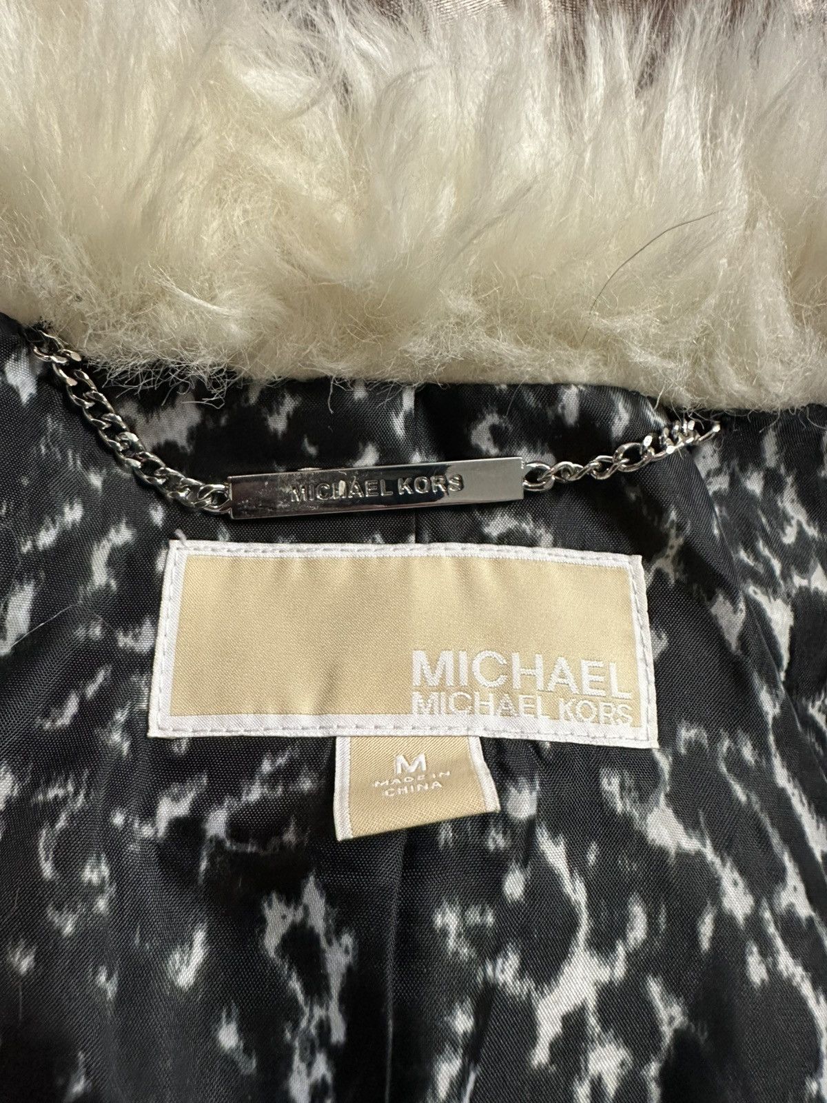 Michael Kors Michael Kors Shaggy Faux Fur "Mob Wife" Statement Coat Size M / US 6-8 / IT 42-44 - 3 Thumbnail