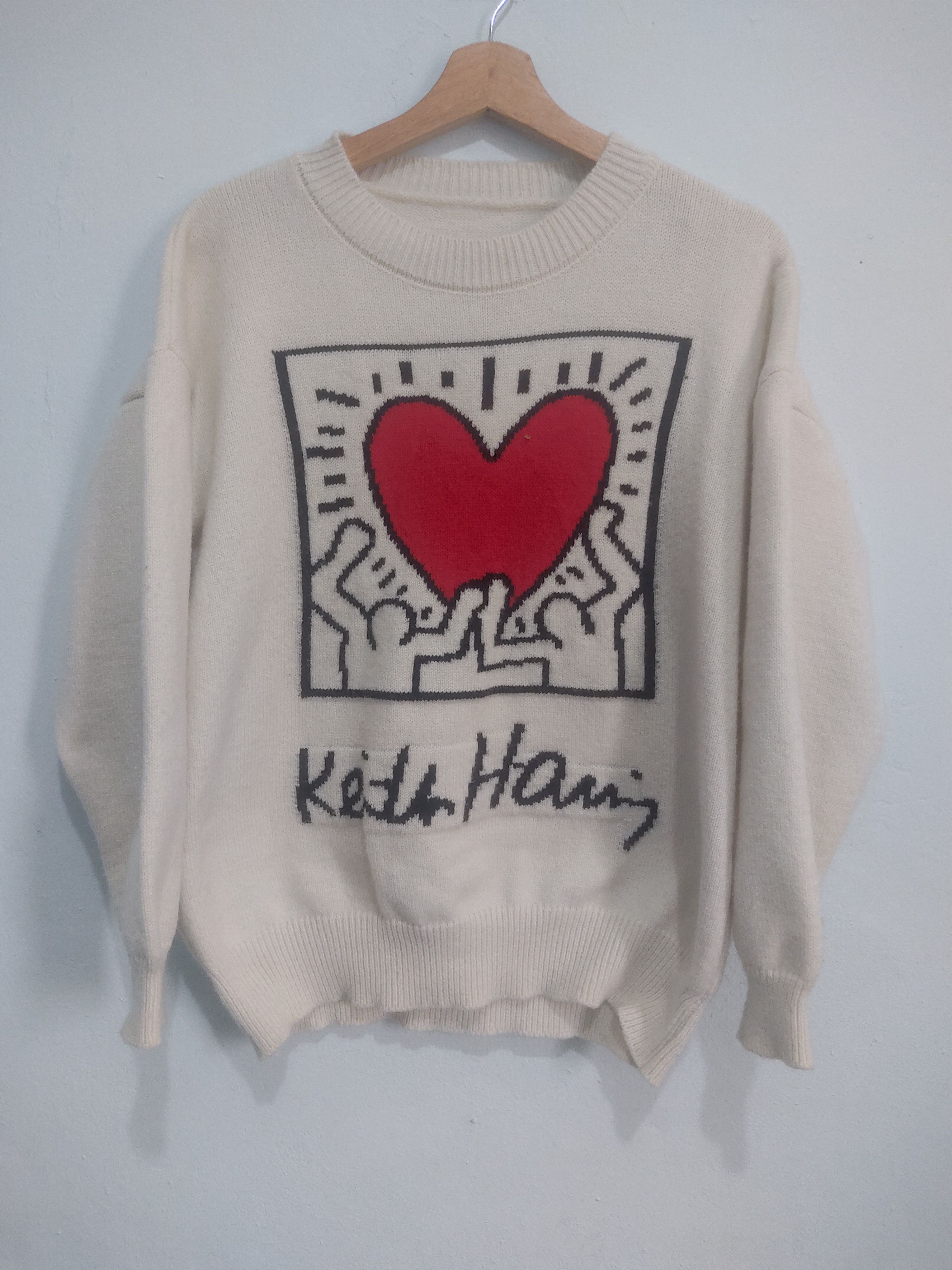 Knit keith haring