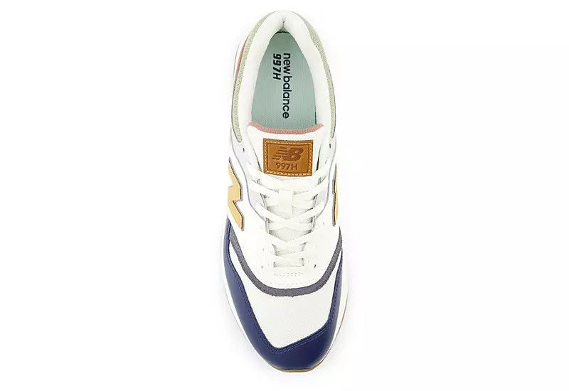 New Balance o1w1db10824 997H Sneakers in White/Brown Size US 7.5 / EU 40-41 - 4 Thumbnail
