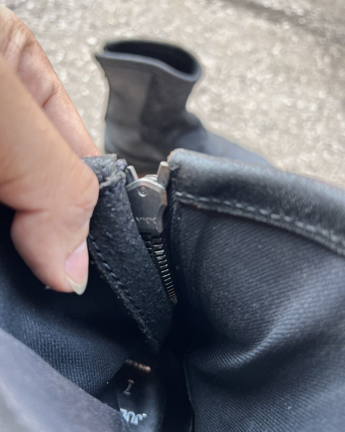 Julius Julius_7 SS16 Angel_s Blistered Reverse Cow Back Zip Boots Size US 8.5 / EU 41-42 - 12 Thumbnail