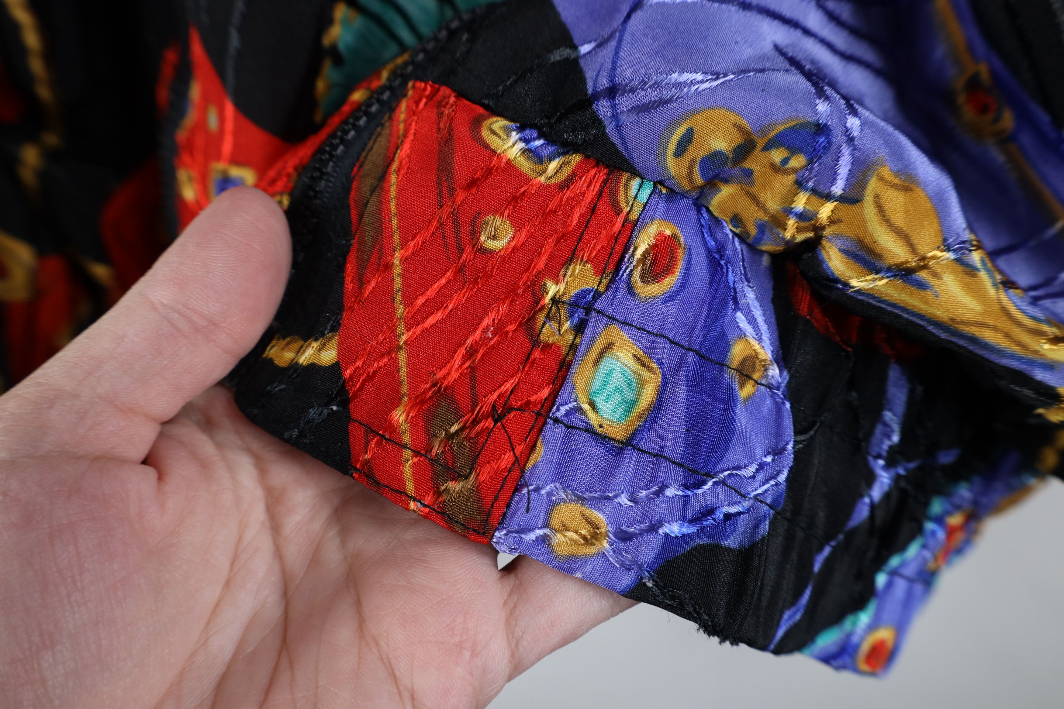 Vintage Vintage 90s Streetwear Bag All Over Print Windbreaker Jacket Size M / US 6-8 / IT 42-44 - 4 Thumbnail