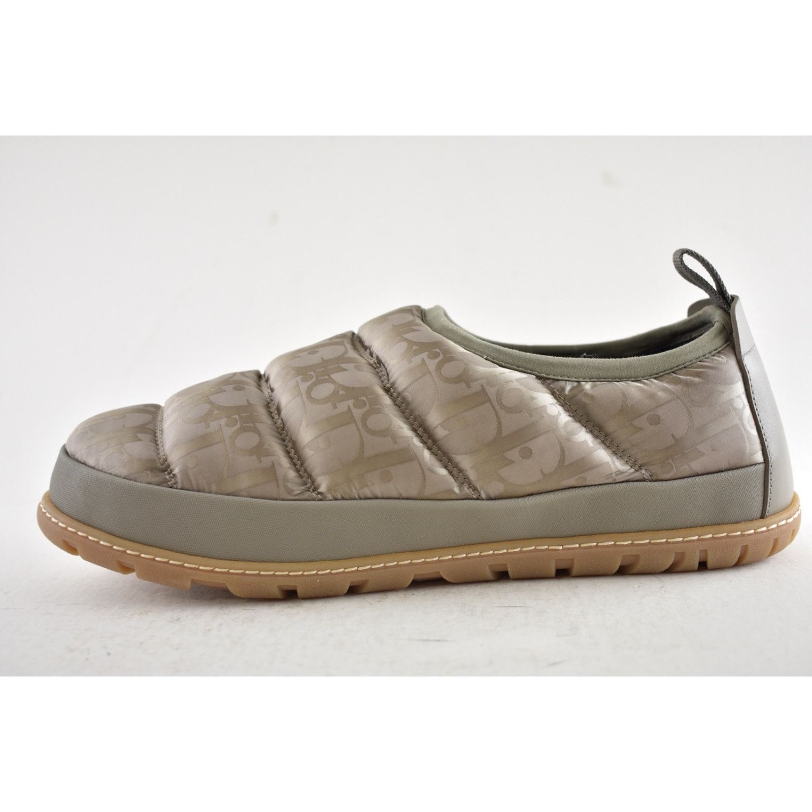 Dior Dior Mens Snow Slipper Beige Oblique Logo Slip On 44 11 Size US 11 / EU 44 - 11 Thumbnail