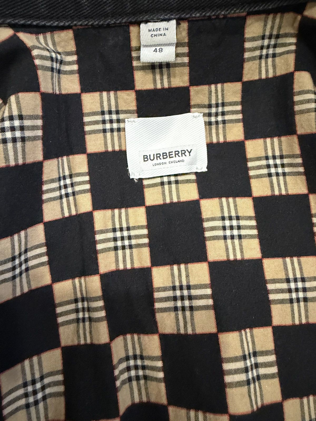 Burberry Burberry Denim Jacket Mens Medium Size US M / EU 48-50 / 2 - 3 Thumbnail