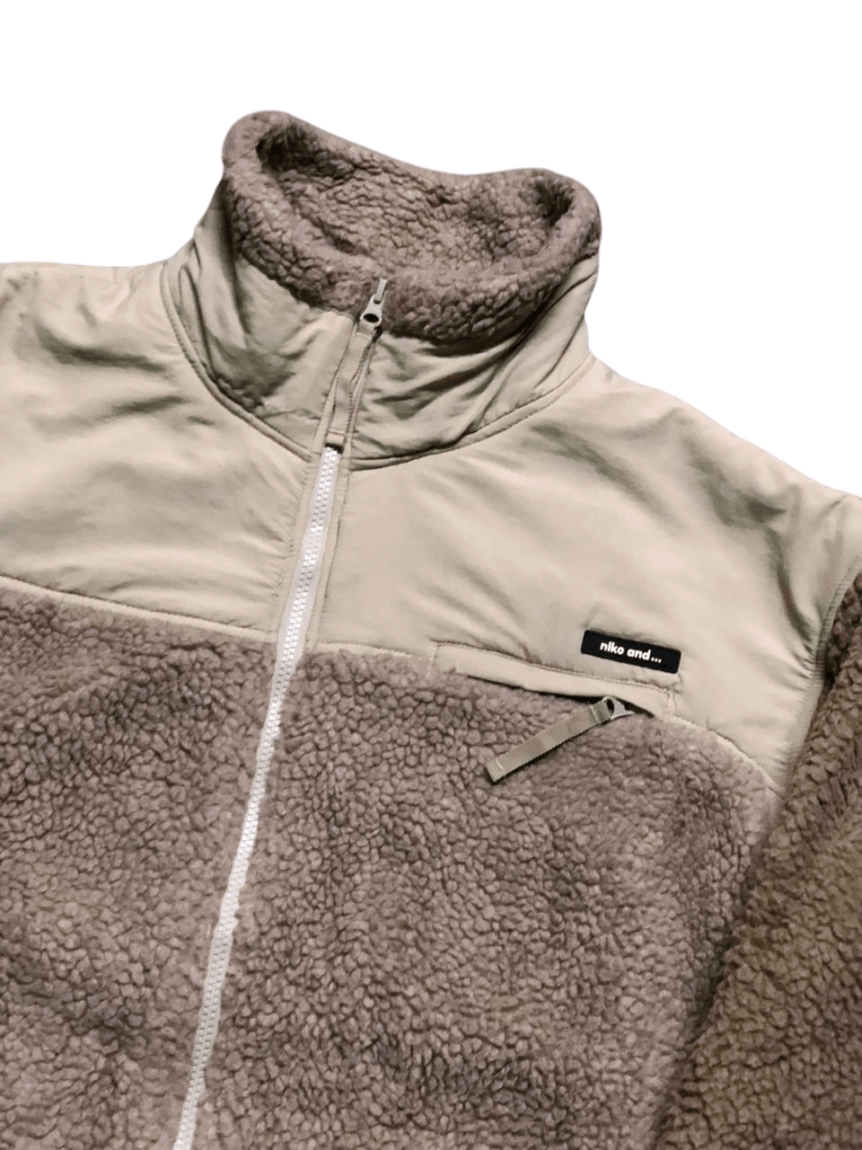 Japanese Brand 🇯🇵💥 JAPANESE NIKO AND DEEP PILE SHERPA FLEECE JACKET Size L / US 10 / IT 46 - 6 Thumbnail