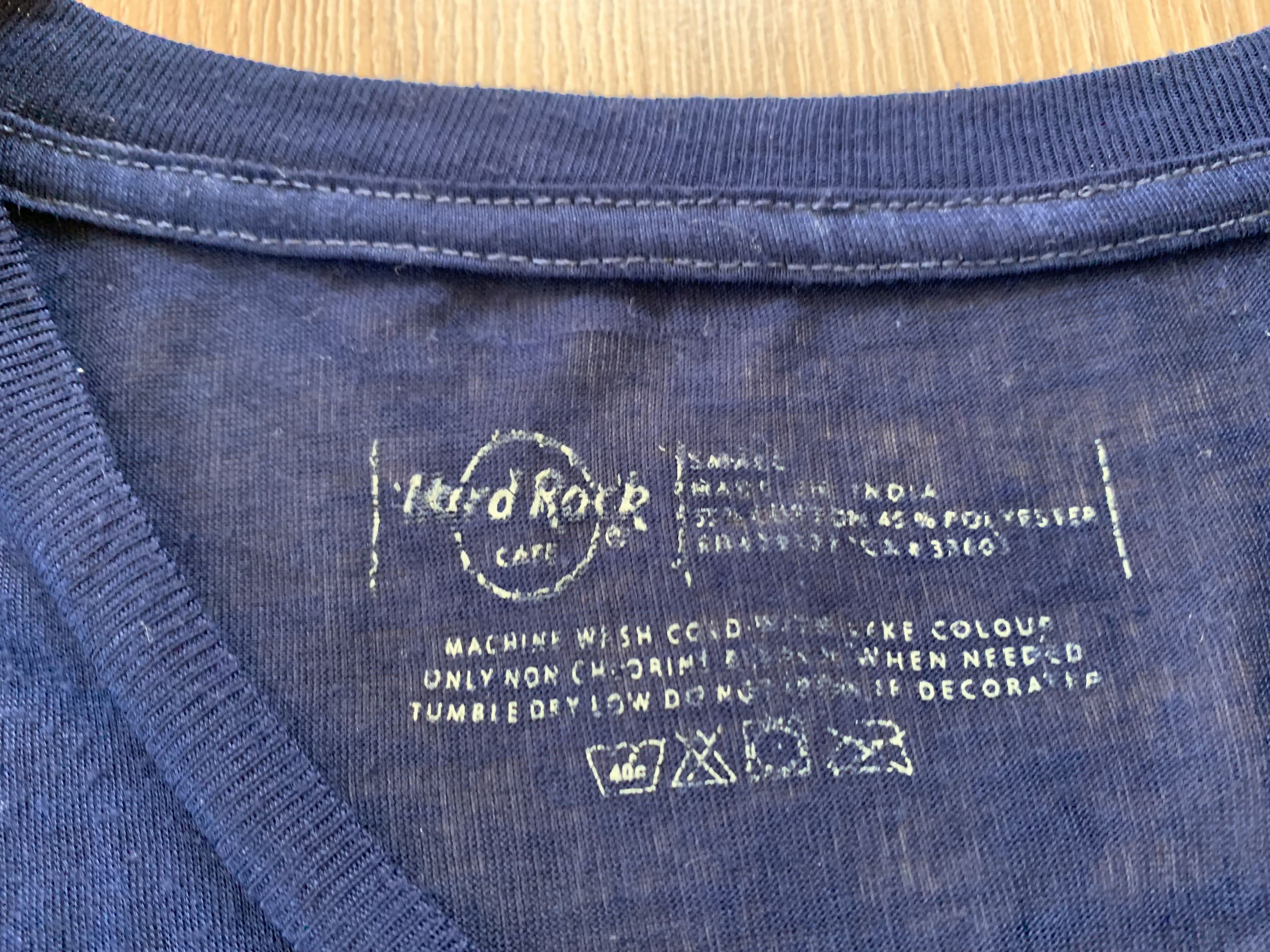 Hard Rock Cafe Women’s Hard Rock Cafe New York Navy Logo T-Shirt Size S / US 4 / IT 40 - 6 Thumbnail