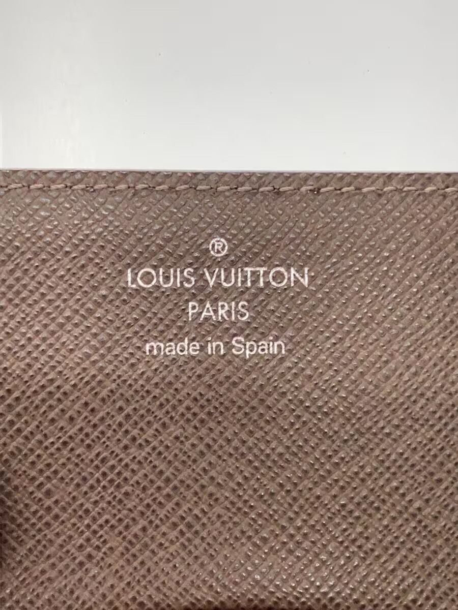Louis Vuitton Louis Vuitton Taiga Envelope Carte de Visite NM Black Brown Size ONE SIZE - 3 Thumbnail