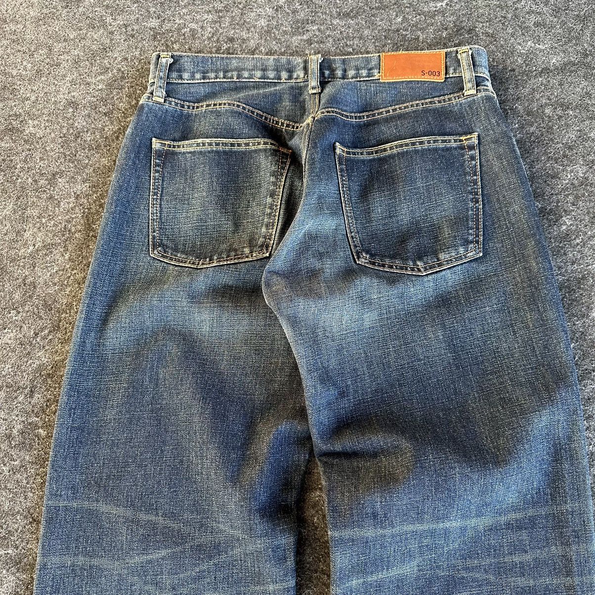 Jun Takahashi Vintage Uniqlo S003 Baggy Denim 30x28 D558 Size US 30 / EU 46 - 5 Thumbnail