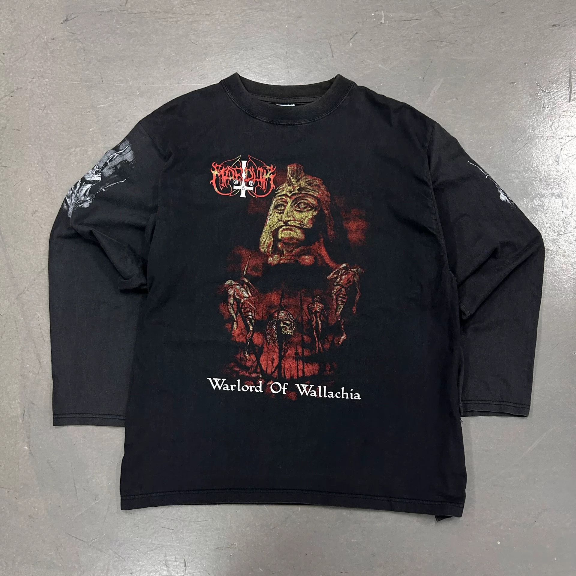 Streetwear × Vintage Vintage 90s Anarchic Adjustment Long Sleeve