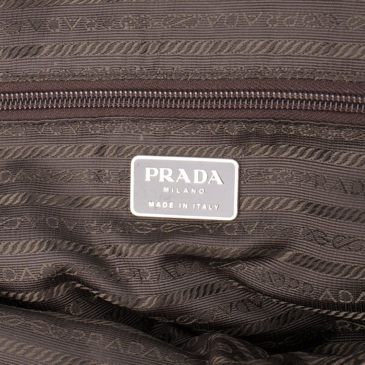 Prada Prada Nylon Triangle Handbag – Beige Size ONE SIZE - 9 Thumbnail
