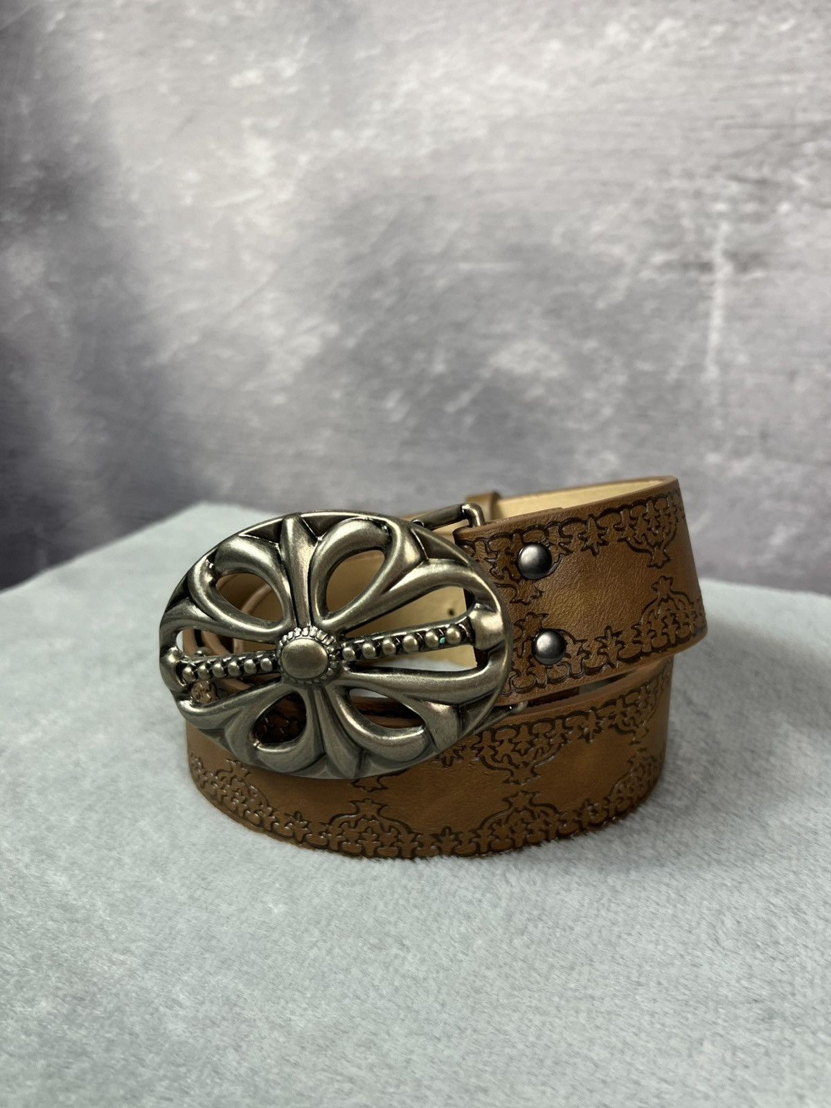 Other Metal Plaque Big Cross Y2K Belt Size ONE SIZE - 10 Thumbnail